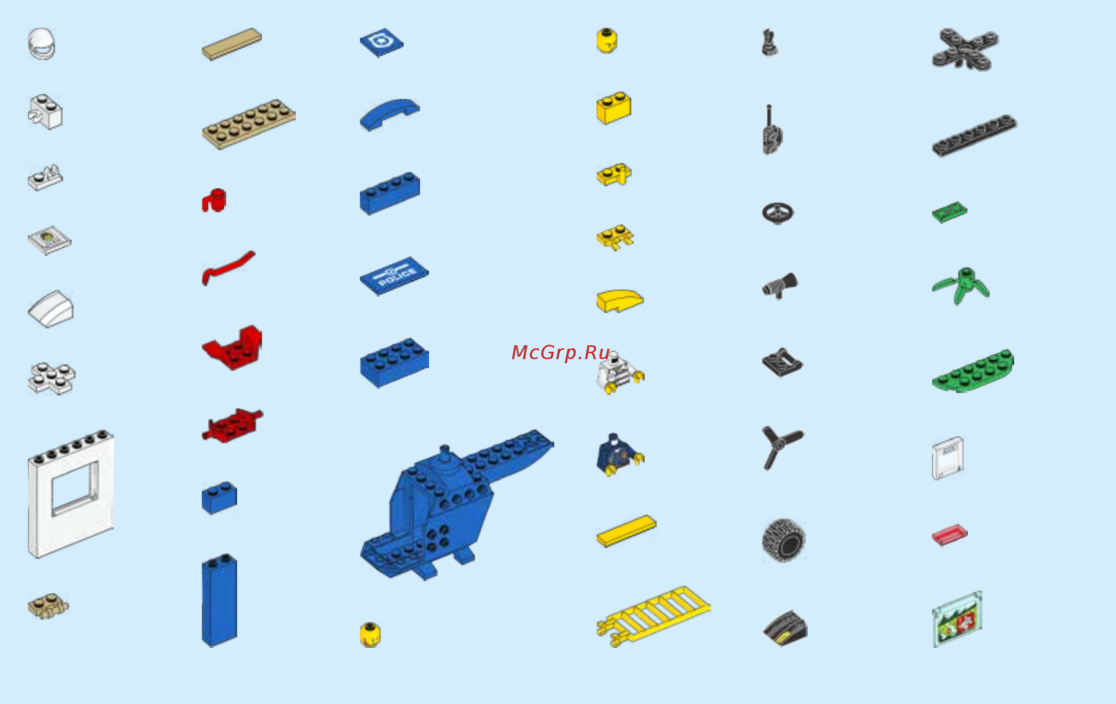 Lego Juniors Погоня горной полиции (10751) Инструкция по сборке онлайн [60/64] 372517