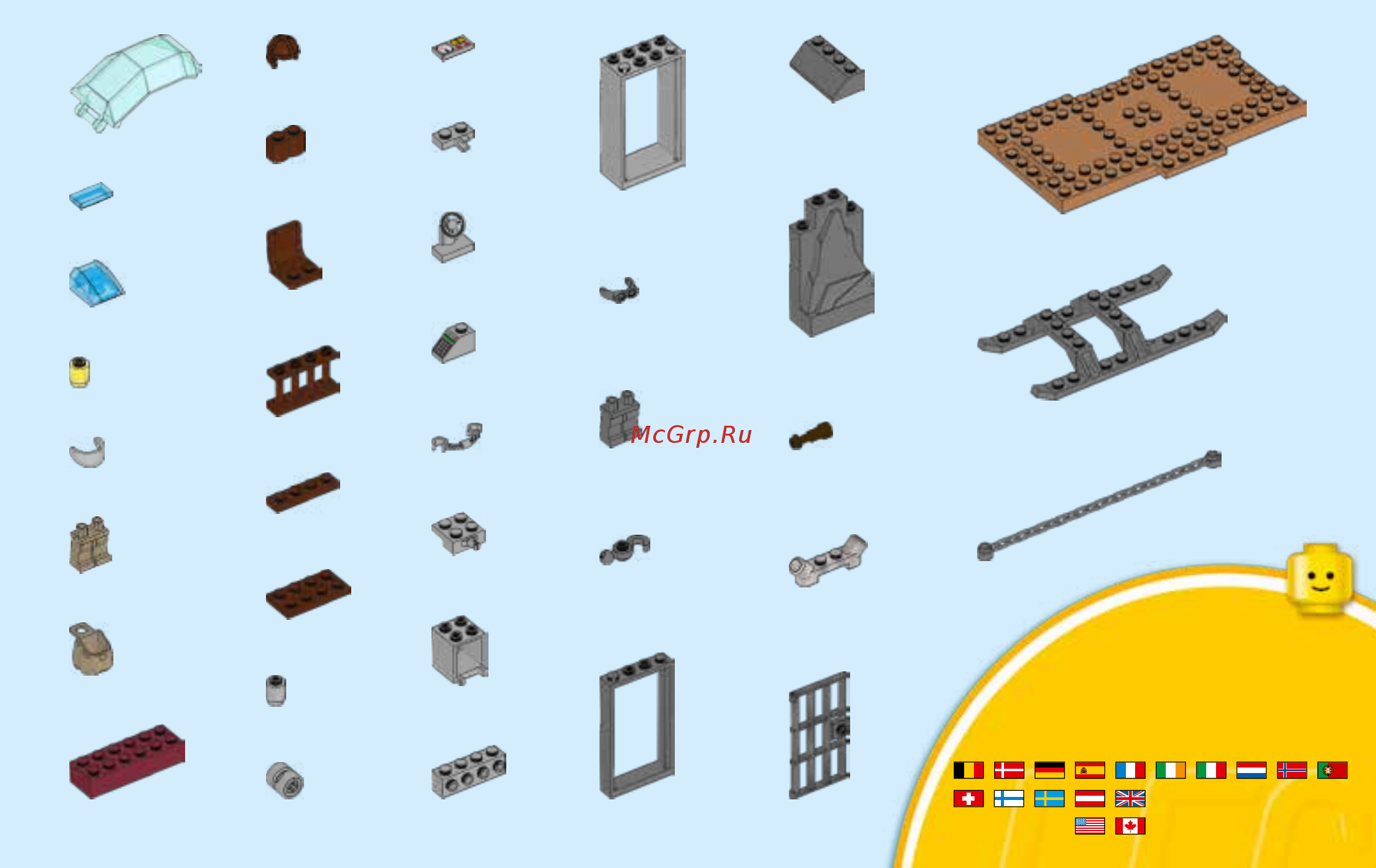 Lego Juniors Погоня горной полиции (10751) [61/64] 00800 5346 5555 1 800 422 5346