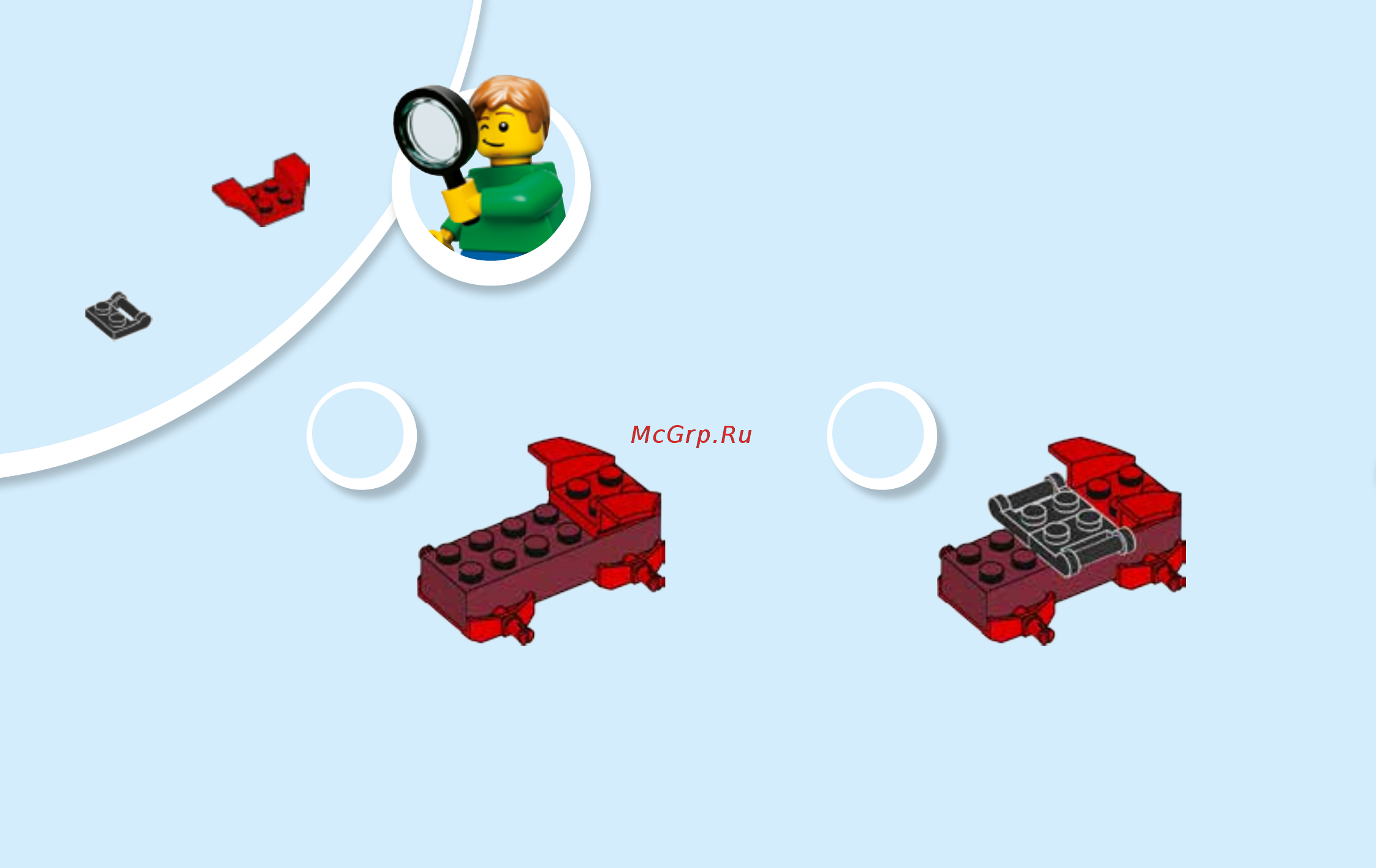 Lego Juniors Погоня горной полиции (10751) Инструкция по сборке онлайн [8/64] 372517
