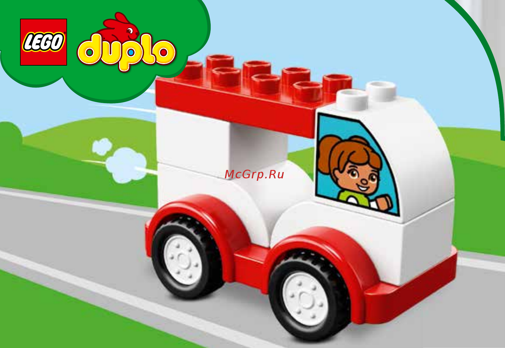 Lego DUPLO My First Мой первый гоночный автомобиль (10860) Инструкция по сборке онлайн [4/8] 372520