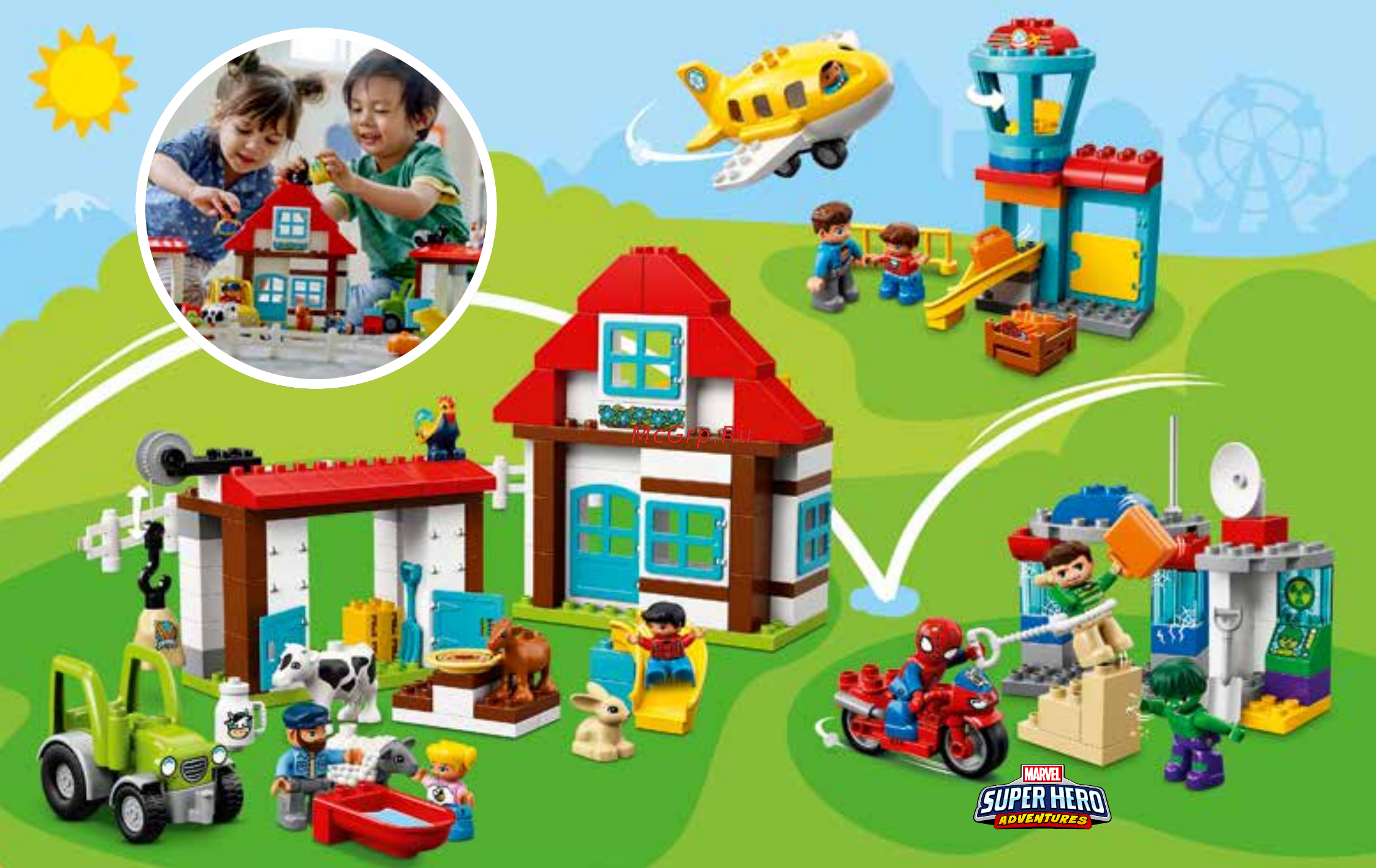 Lego DUPLO My First Мои первые домашние животные (10858) Инструкция по сборке онлайн [3/8] 372522