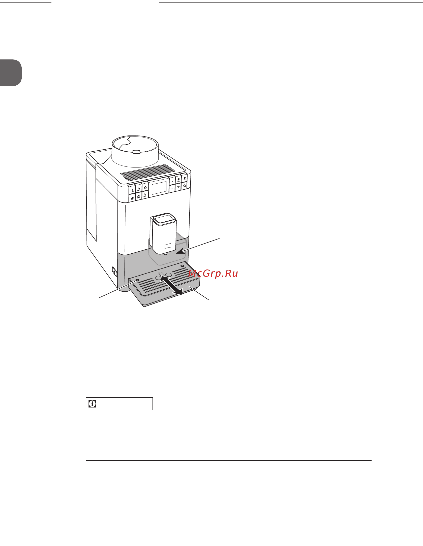 Melitta Caffeo Passione OT F 531-102 [110/752] Comment vider le bac collecteur et le bac de récupération du marc