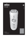 Braun Silk-epil 7 SensoSmart 7/870 Wet&Dry Инструкция по эксплуатации