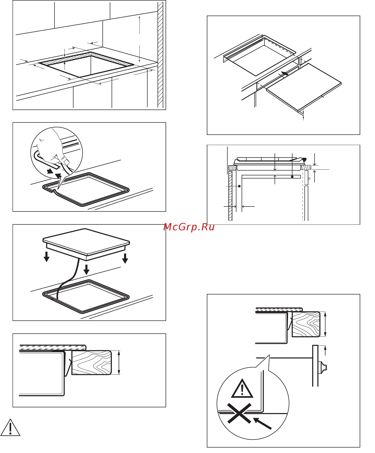 Zanussi GPZ262HB [15/36] Min 12 mm