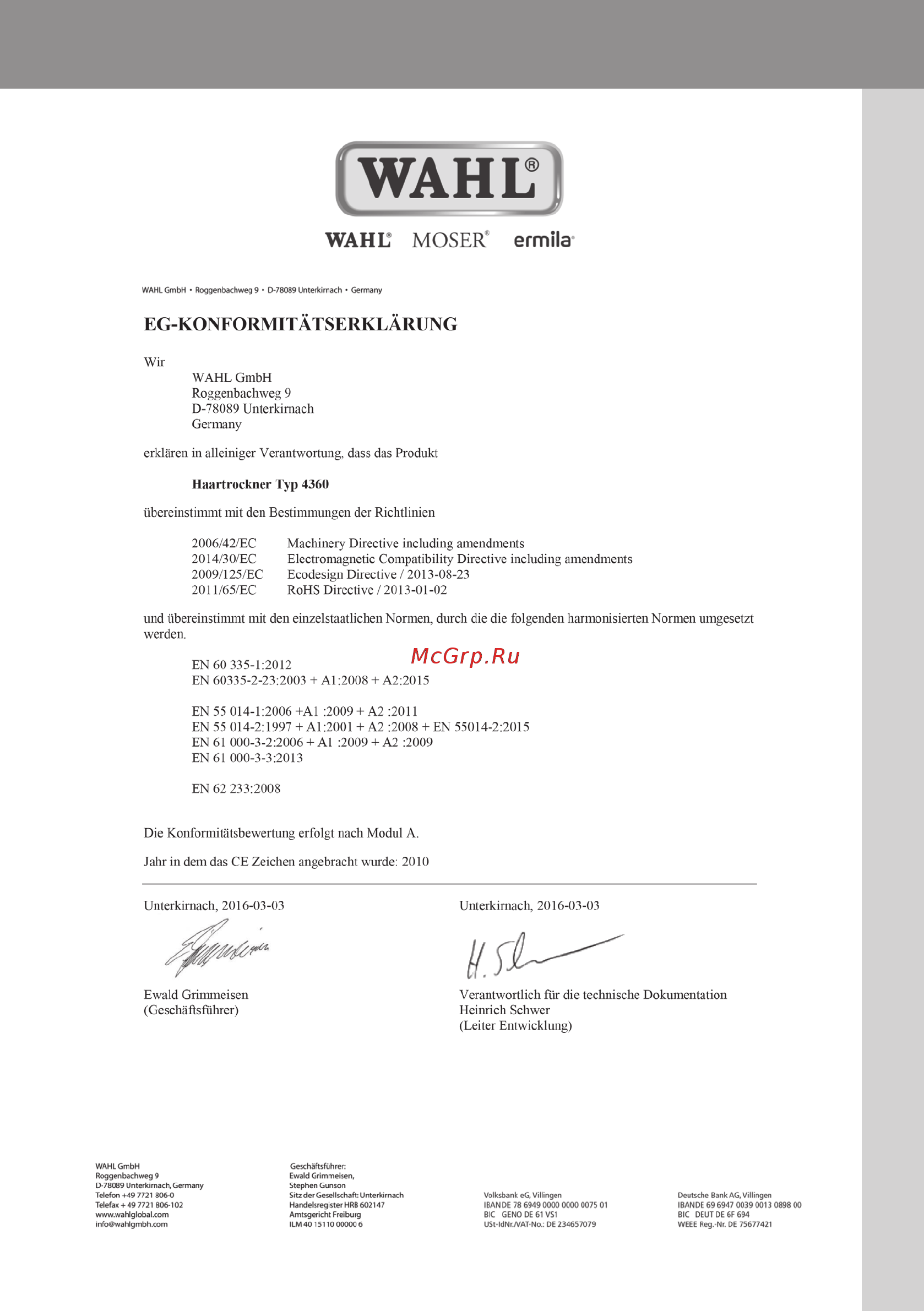 Moser Protect 4360-0055 Gold Инструкция по эксплуатации онлайн [141/144] 373660