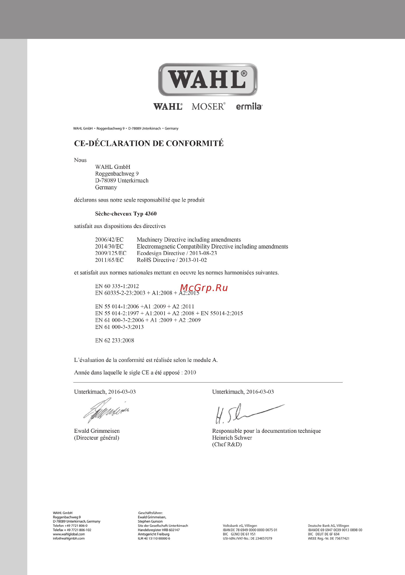 Moser Protect 4360-0055 Gold Инструкция по эксплуатации онлайн [142/144] 373660