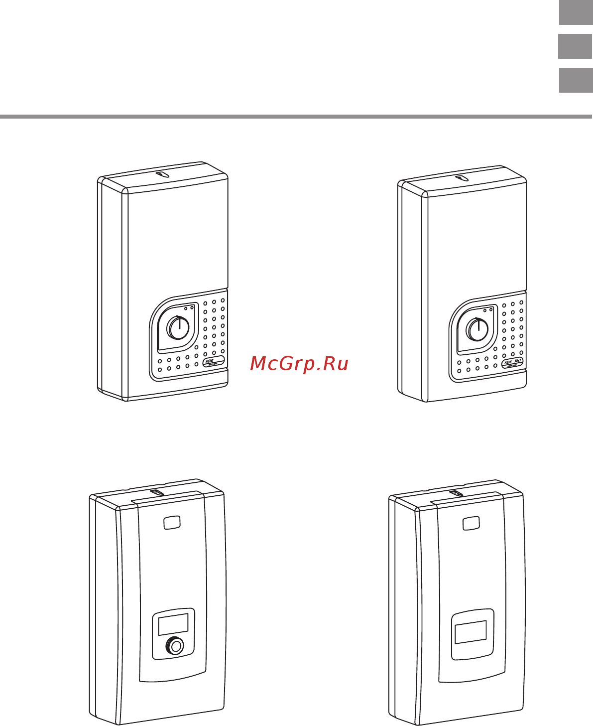 Kospel Bonus KDE 27 Инструкция по эксплуатации онлайн
