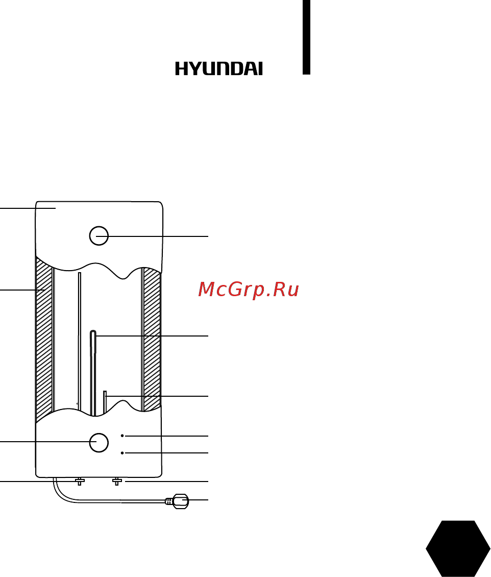Hyundai Fosso H-SWE4-15V-UI101 [5/36] Устройство