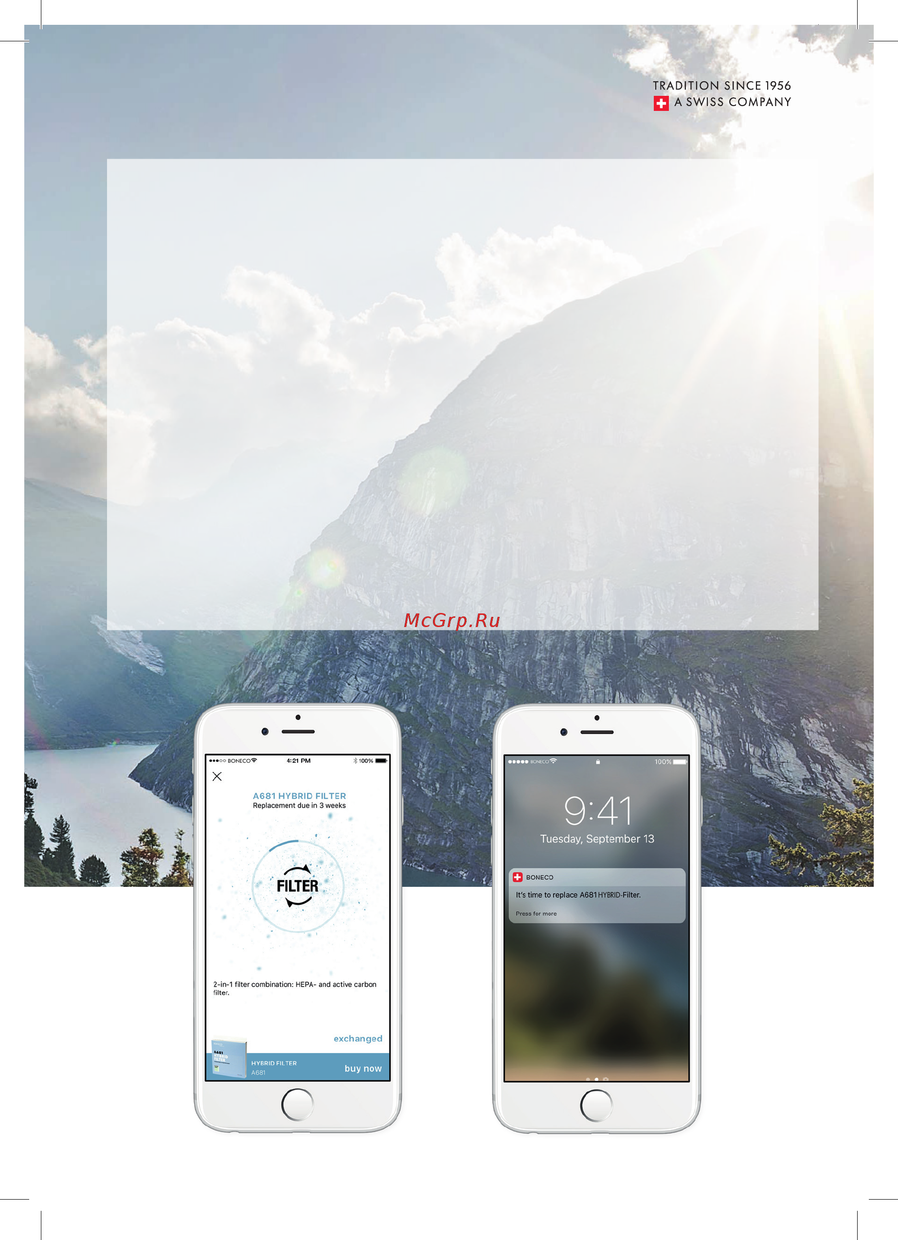 Boneco Air-O-Swiss U350 [5/8] Boneco app