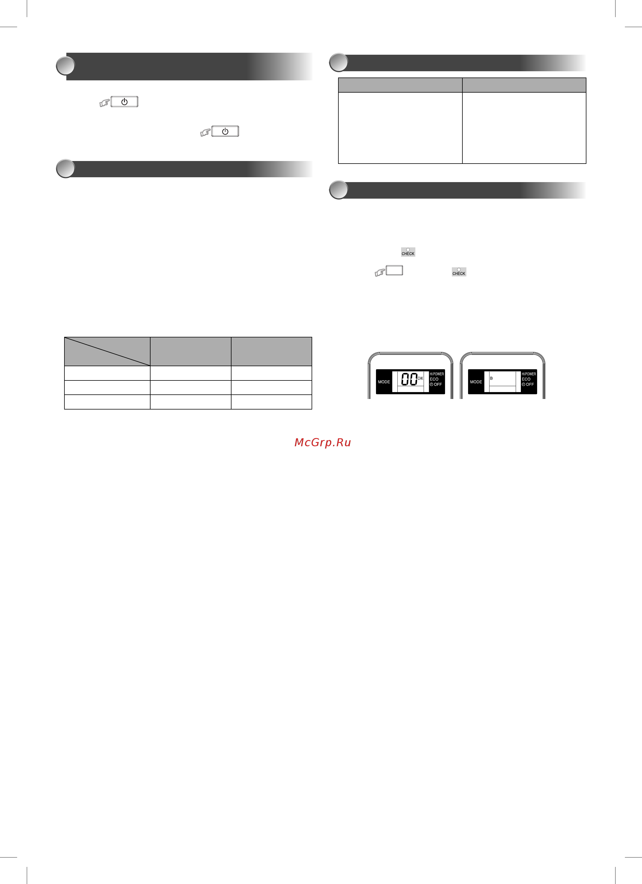 Toshiba RAS-18 S3KHS-EE/RAS-18 S3AHS-EE [4/8] Operation and performance