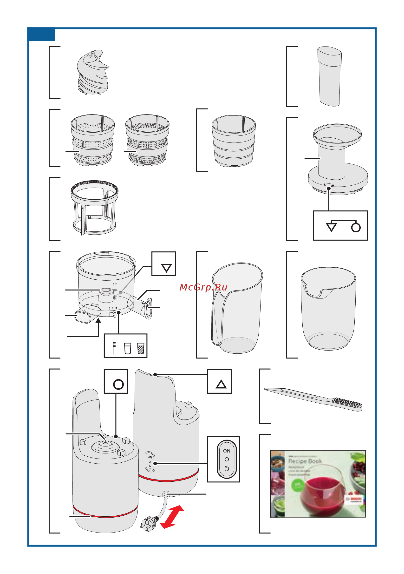 Bosch MESM731M VitaExtract Инструкция по эксплуатации онлайн [147/150] 806732