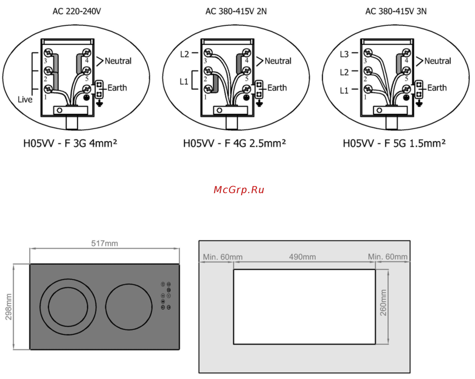 Simfer H60D14B001 [2/36] Installation of your hob