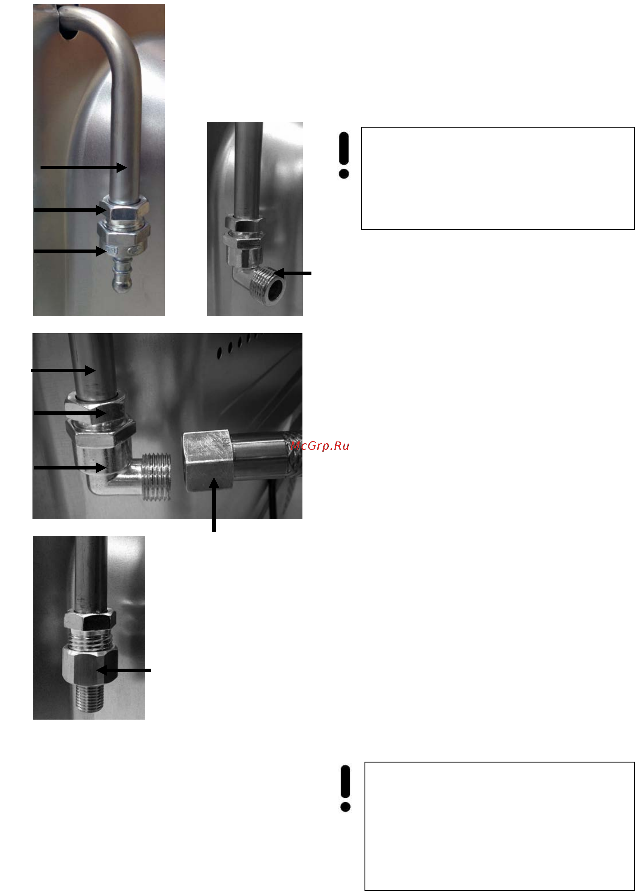 Kaiser CHEF EG 6375 Sp [14/84] Gas connection