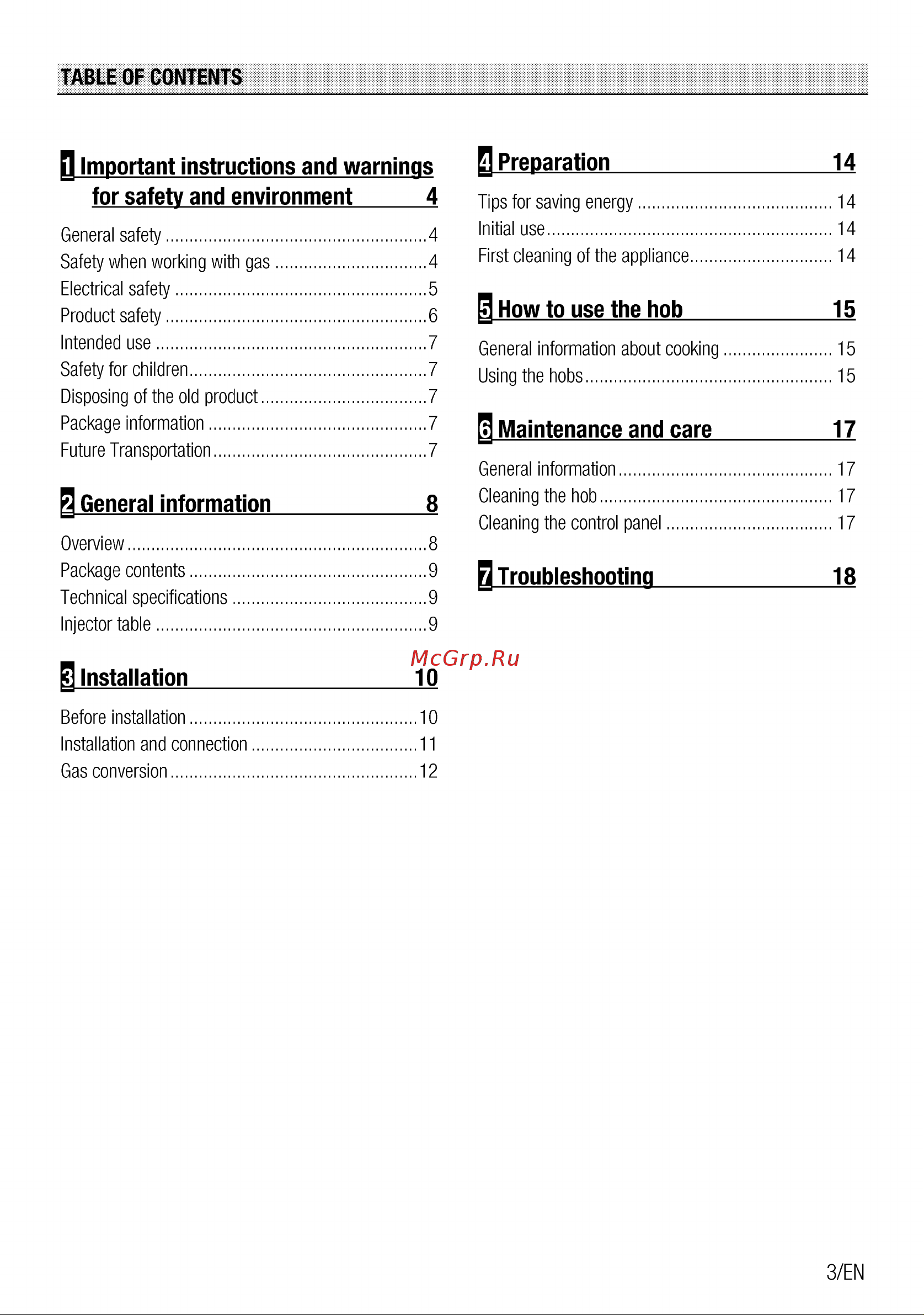 Beko himg 64235 sx [3/40] Important instructions and warnings