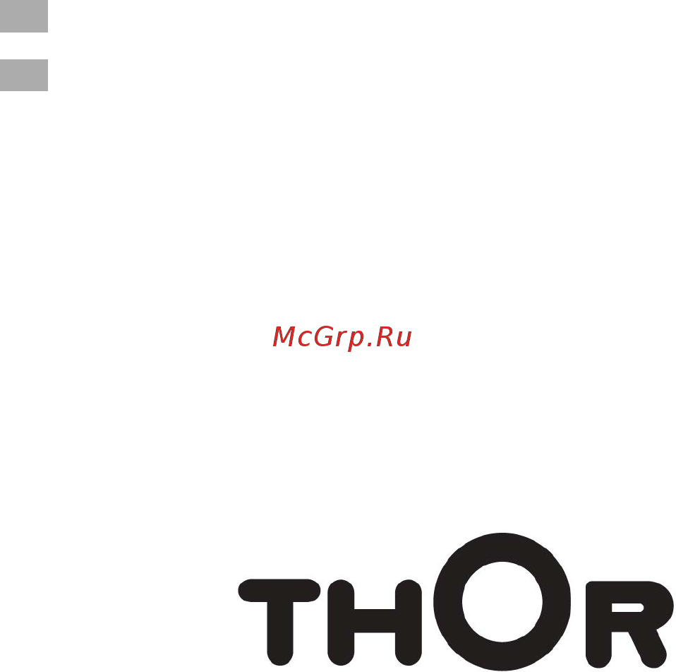 THOR TTF 644 80202072 Инструкция по эксплуатации онлайн