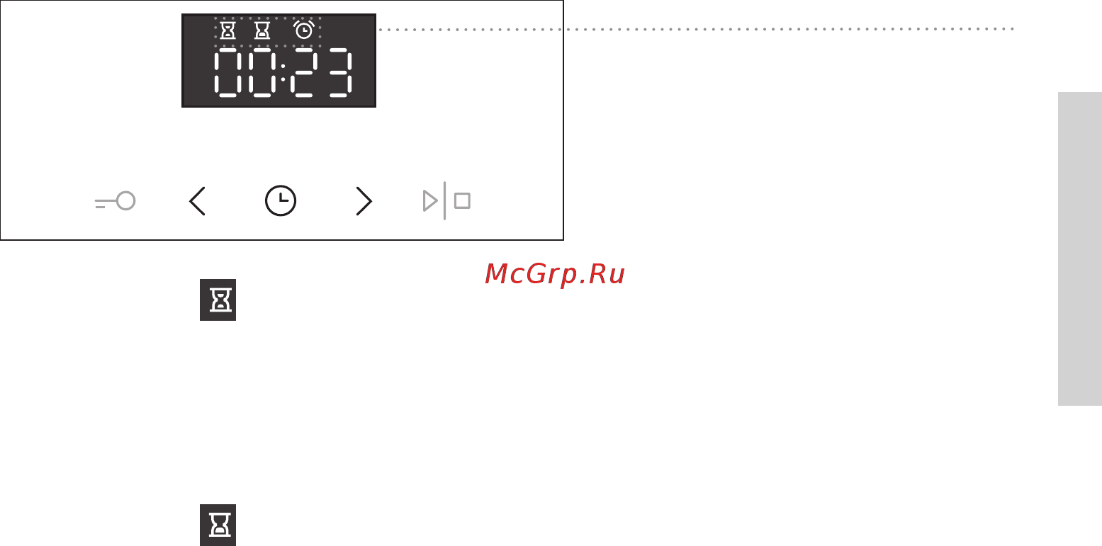 Gorenje EC 63 INI [21/56] Шаг 3 программирование времени работы духовки