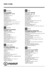 Indesit DISR 57H96 Z Инструкция по эксплуатации