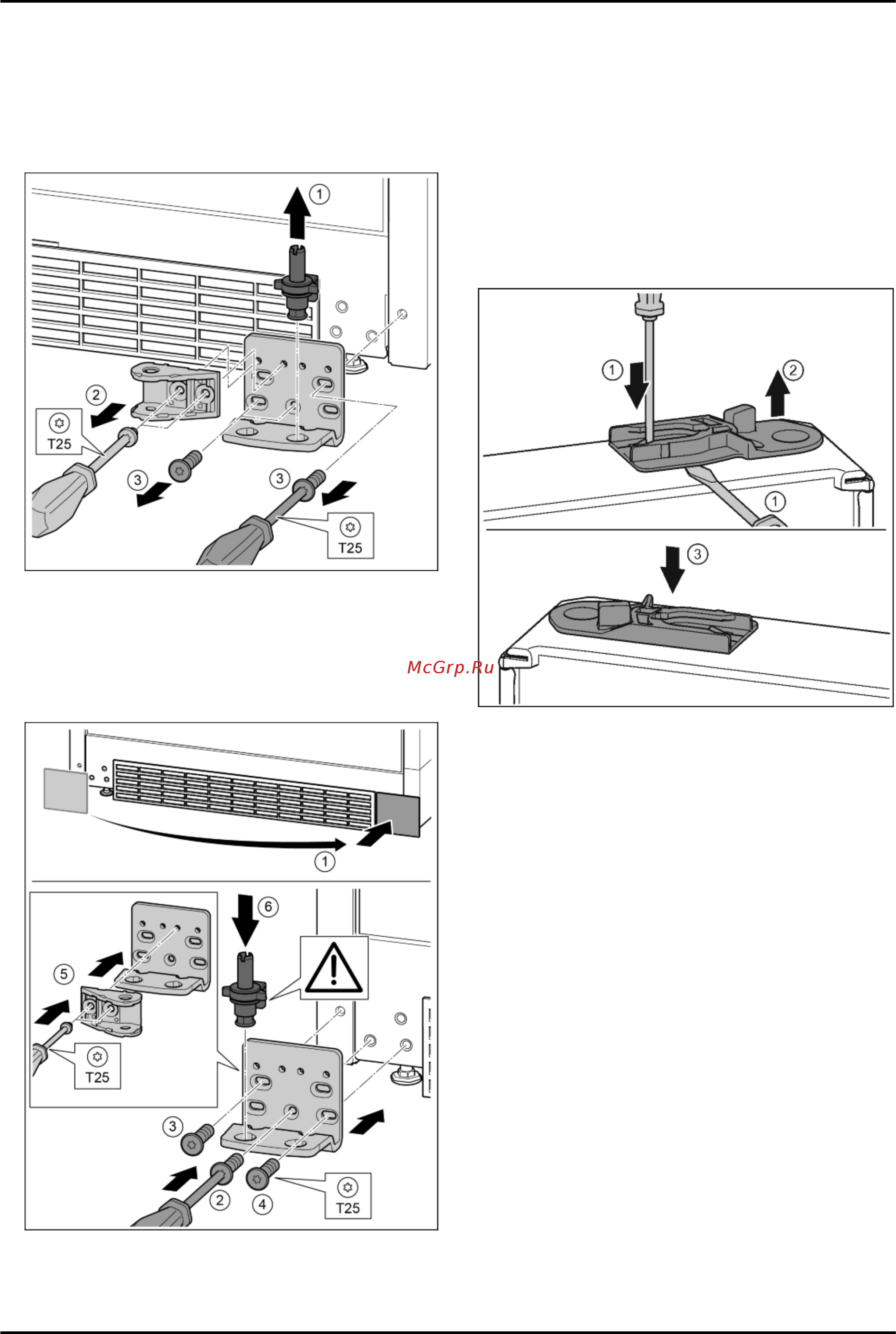 Liebherr SBNes 4265 [14/34] Перестановка нижних опорных частей
