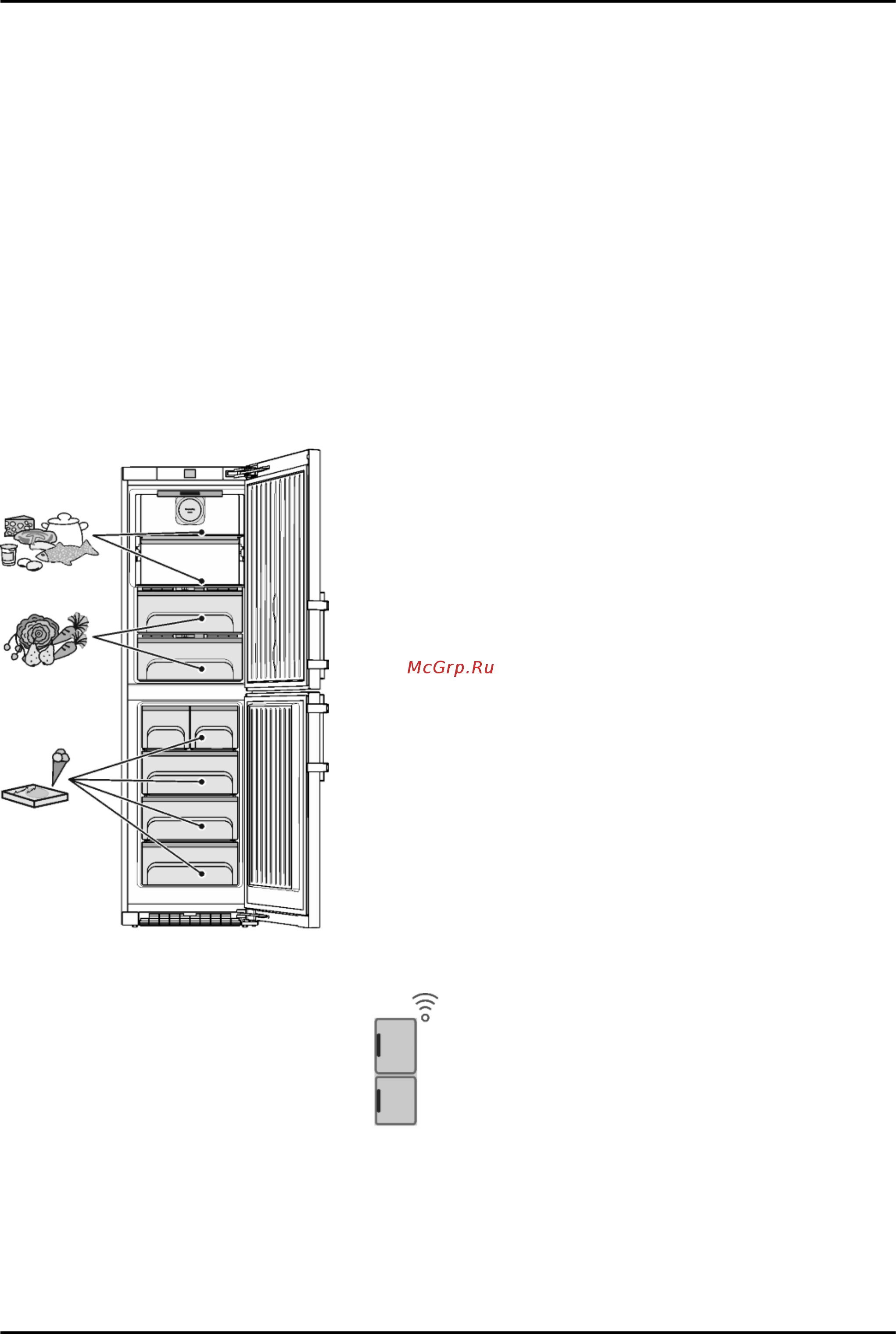 Liebherr SBNes 4265 [4/34] Пример размещения
