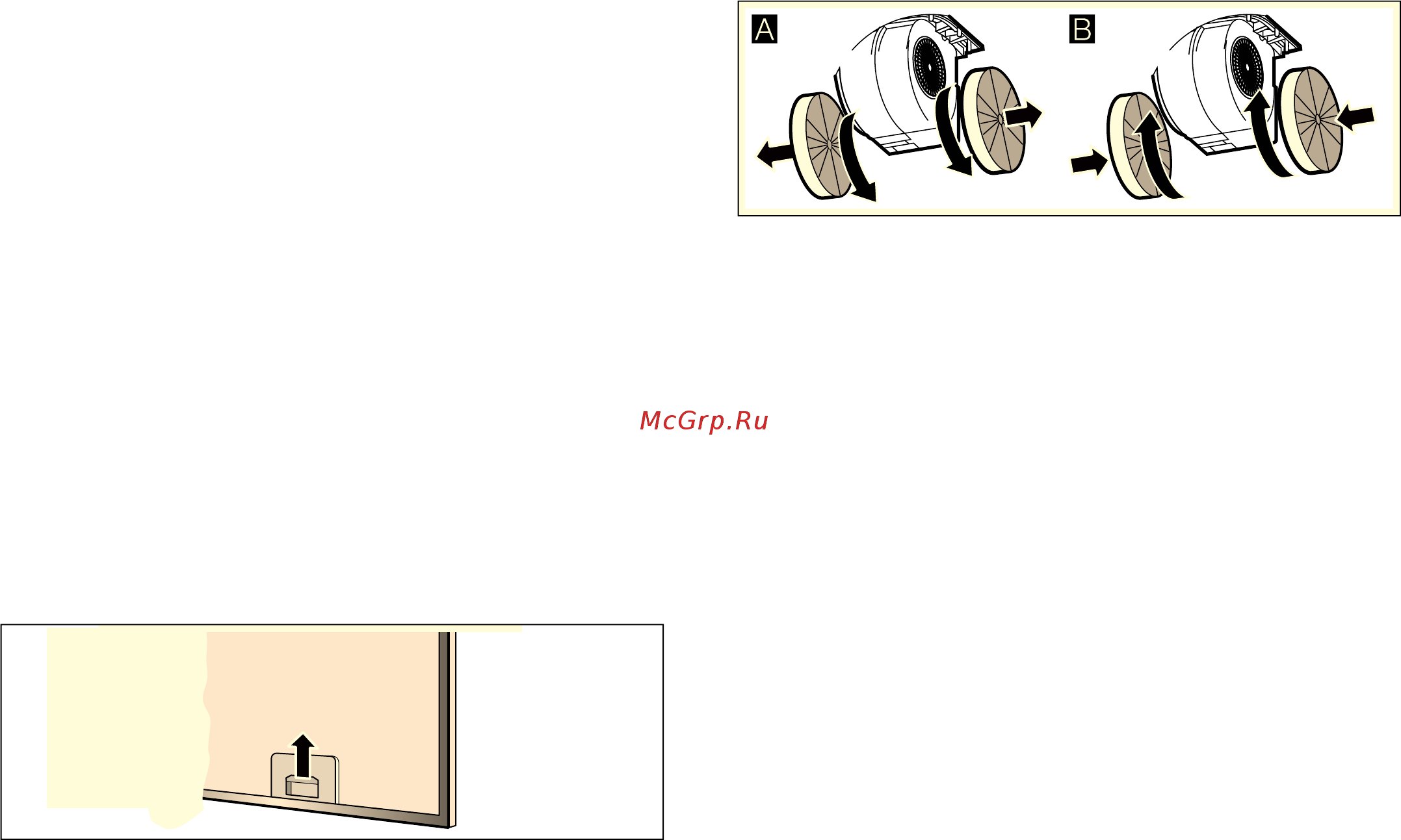 Bosch DWK65AD20R [9/12] Снятие и установка фильтров