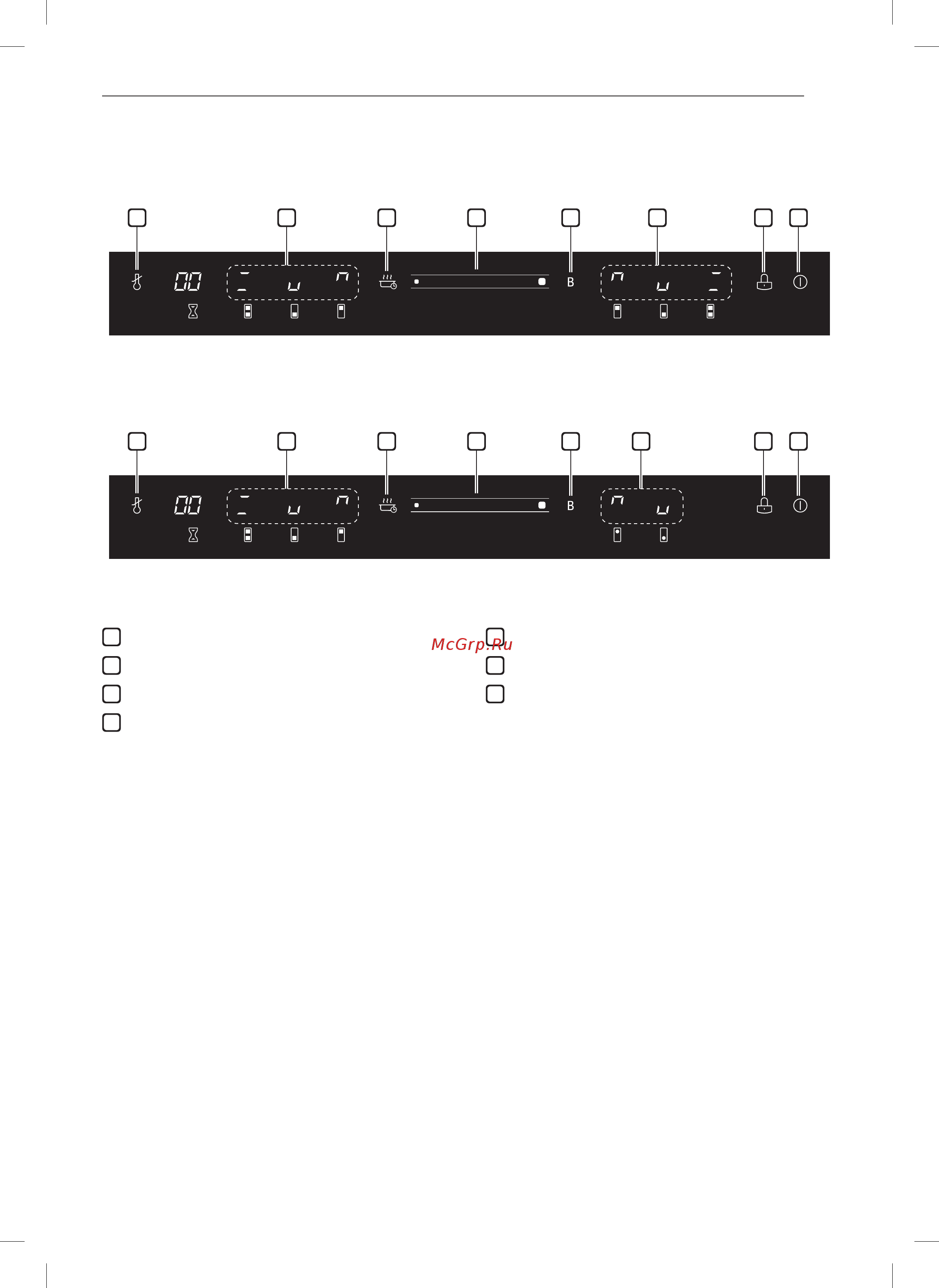 LG HU642VVH [7/28] Панель управления