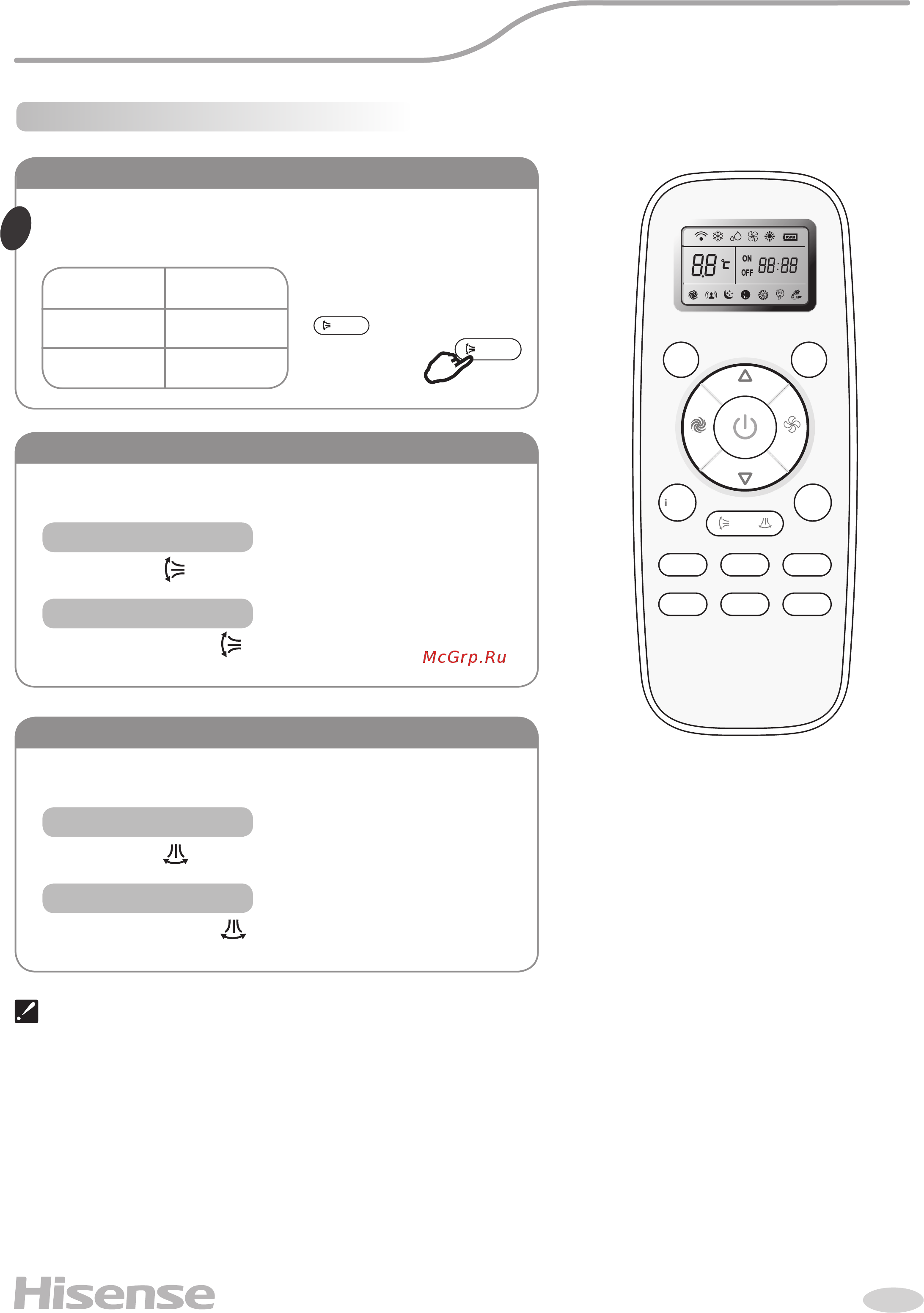 Hisense AS-09HR4SYCDC5 [10/20] Инструкция по эксплуатации
