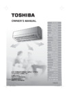 Toshiba SKHP-ES RAS-07SKHP-ES / RAS-07S2AH-ES Белый Инструкция по эксплуатации