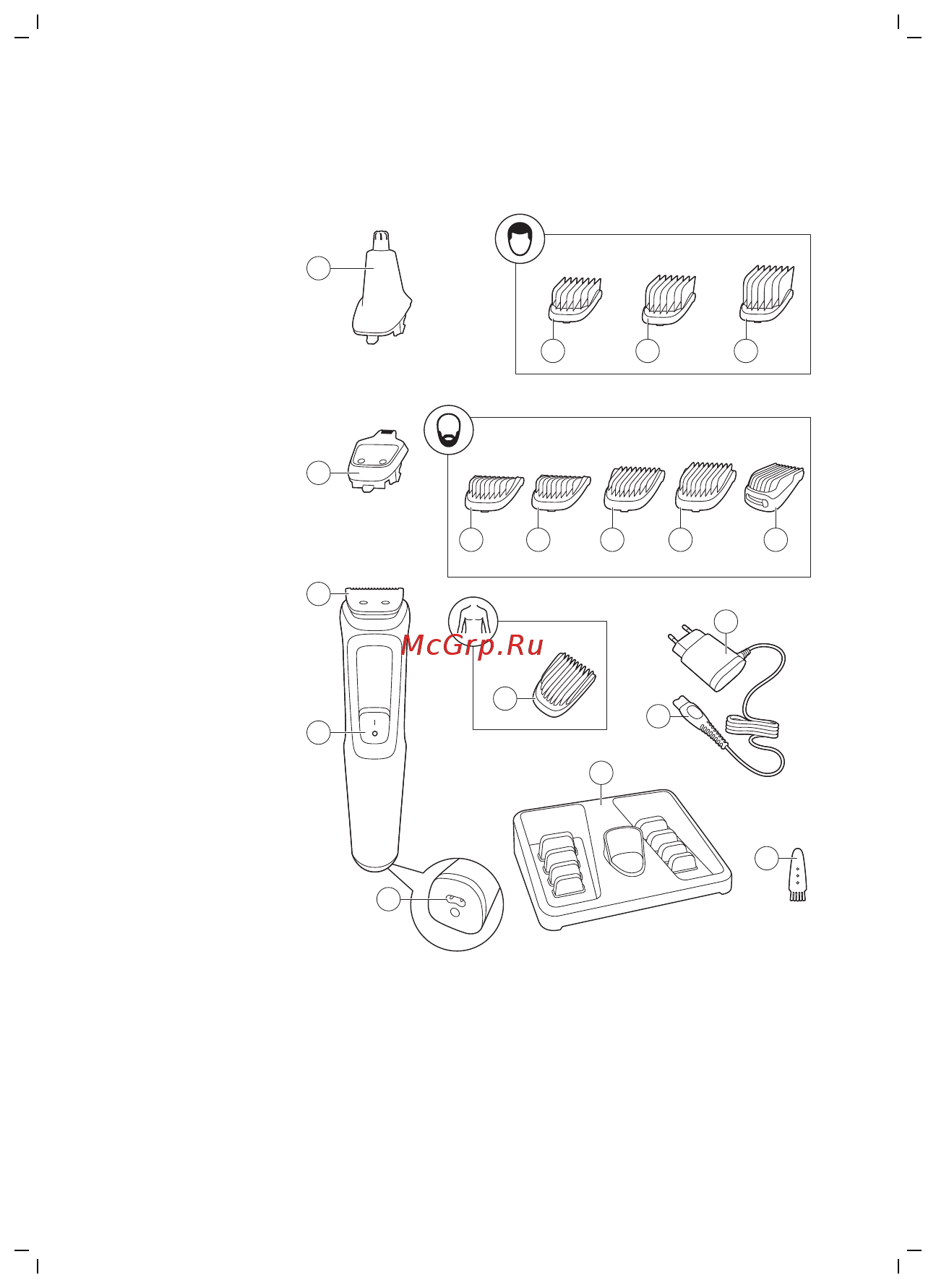 Philips 3000 MG3720/15 [21/288] General overview mg37xx chimera