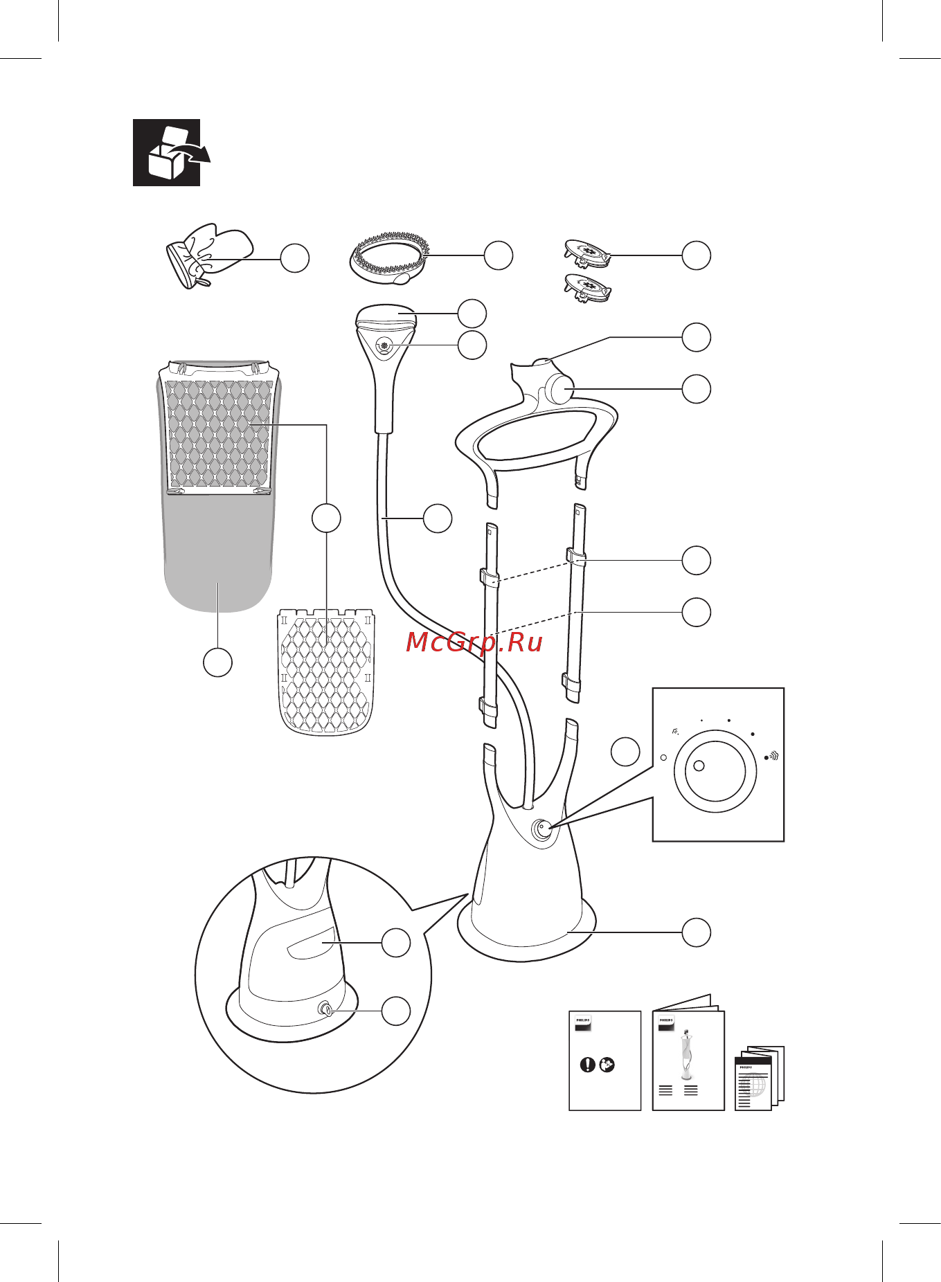 Philips ComfortTouch GC558/30 Инструкция по эксплуатации онлайн [3/36] 377061