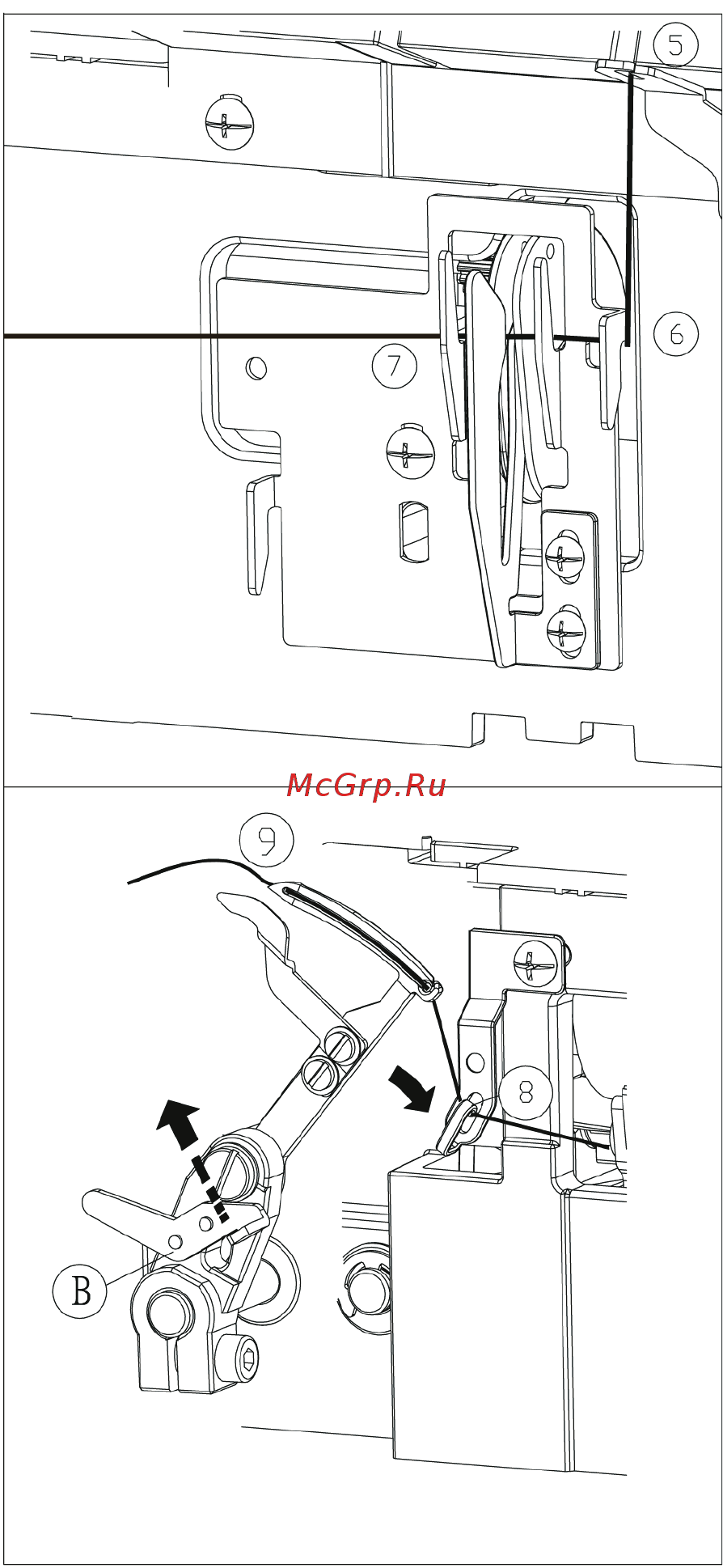 Leader VS 400D Cover Stitch Инструкция по эксплуатации онлайн [17/27] 377349