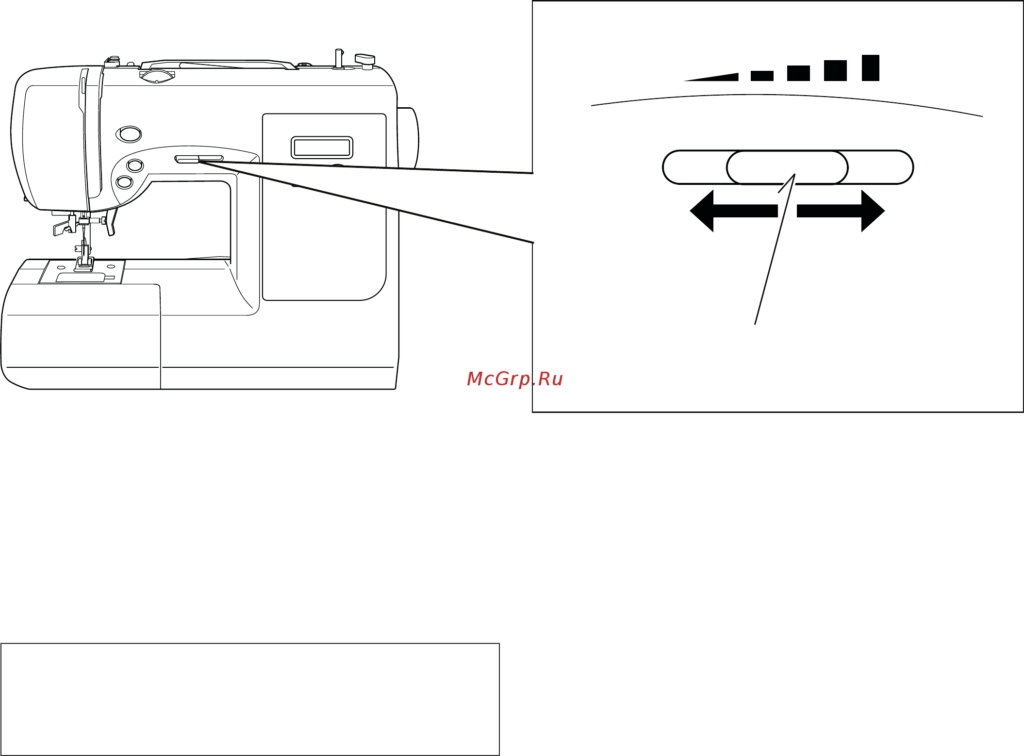Jaguar CR-900 [38/88] Регулятор скорости шитья