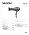 Beurer HC30 58620 Black Инструкция по эксплуатации