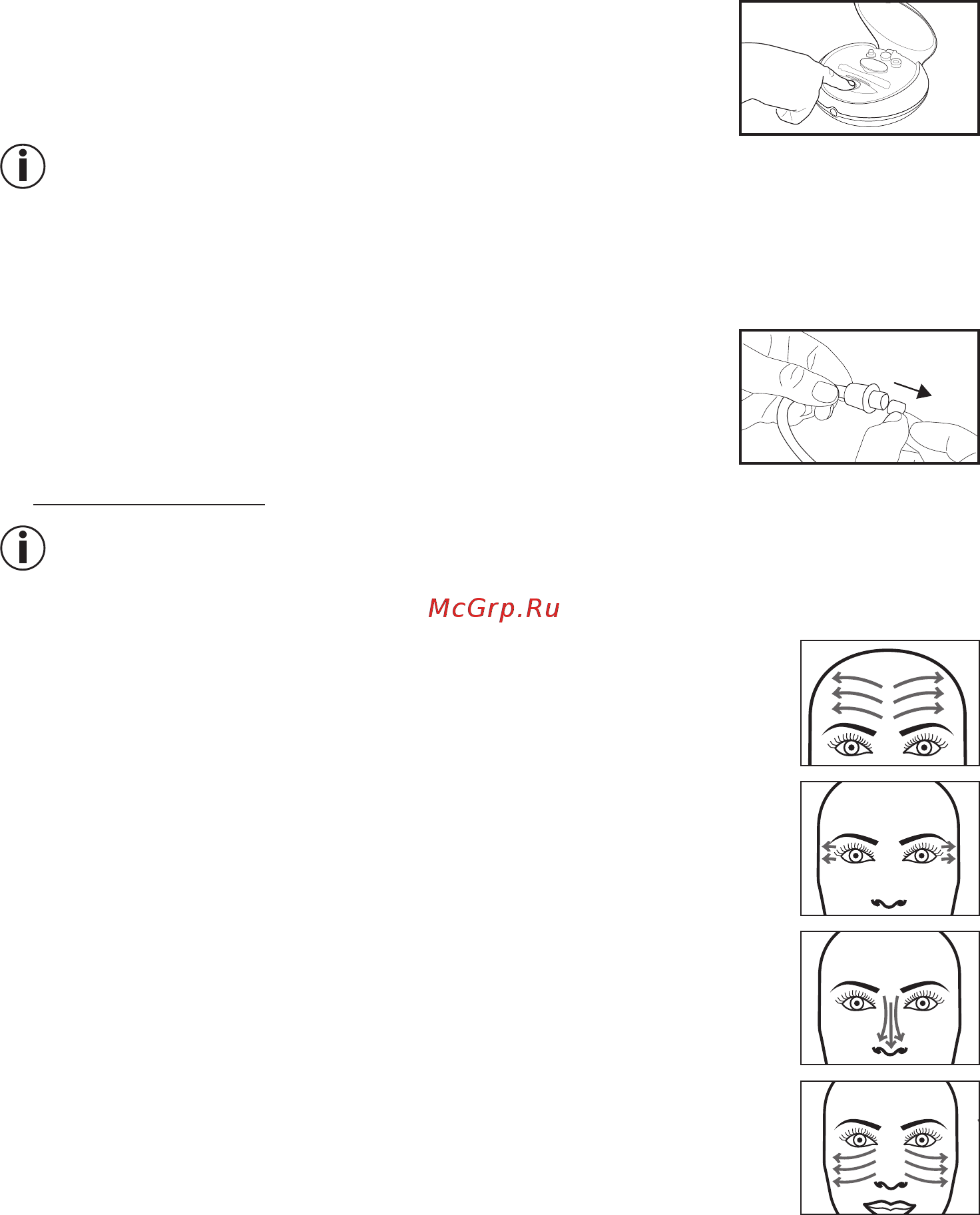 Beurer FC100 [23/64] Zones d application