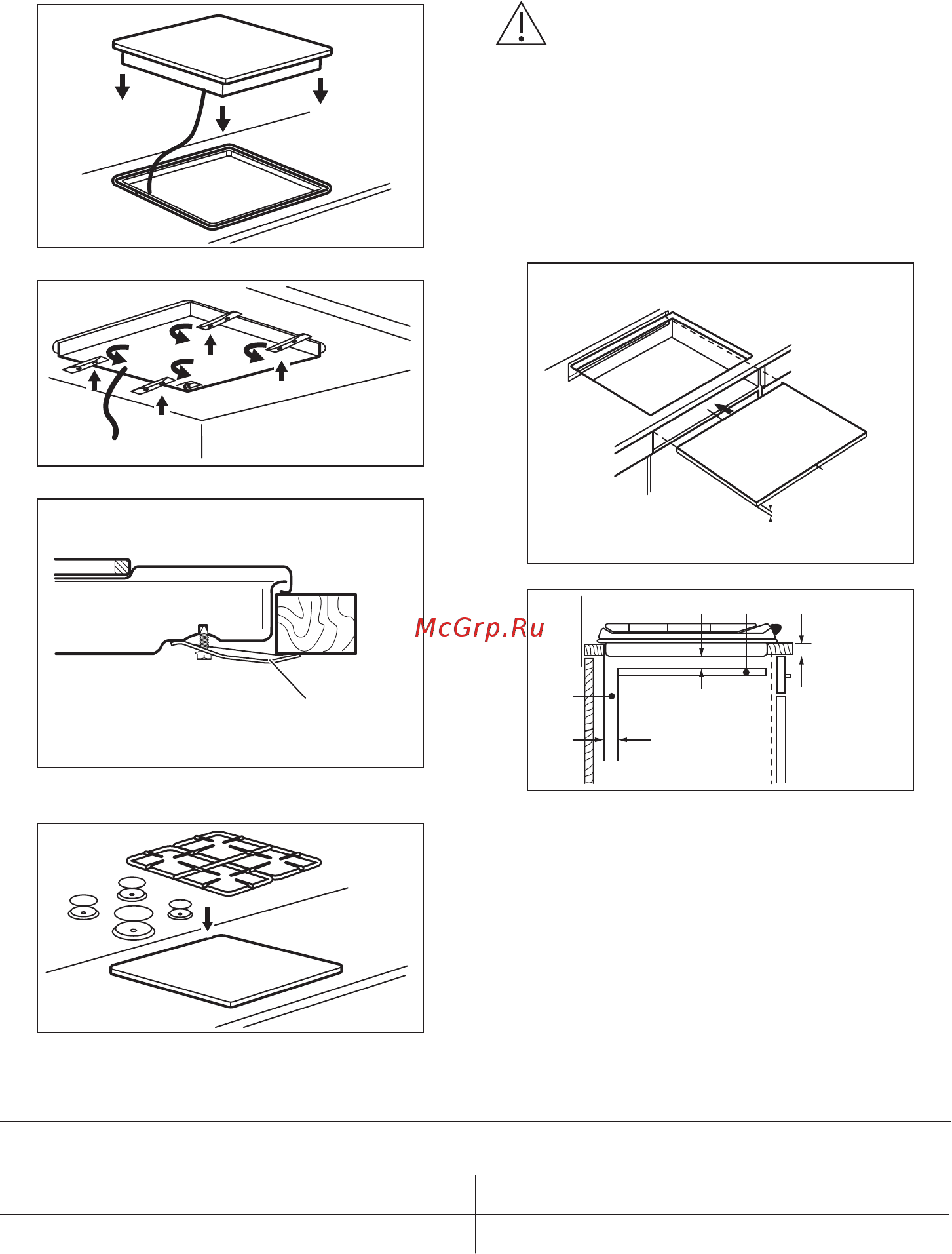 Zanussi GPZ263SN 949 640 635 [48/52] Варіанти вбудовування