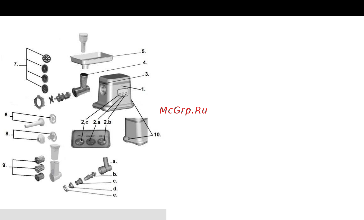 Gorenje MG2500SJW Инструкция по эксплуатации онлайн [10/57] 377659