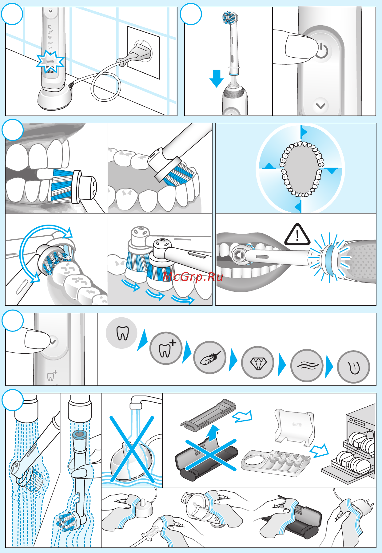 Oral-B Genius 8000 White D701.535.5XC [4/117] _d701_ceemea_2_v2_s5