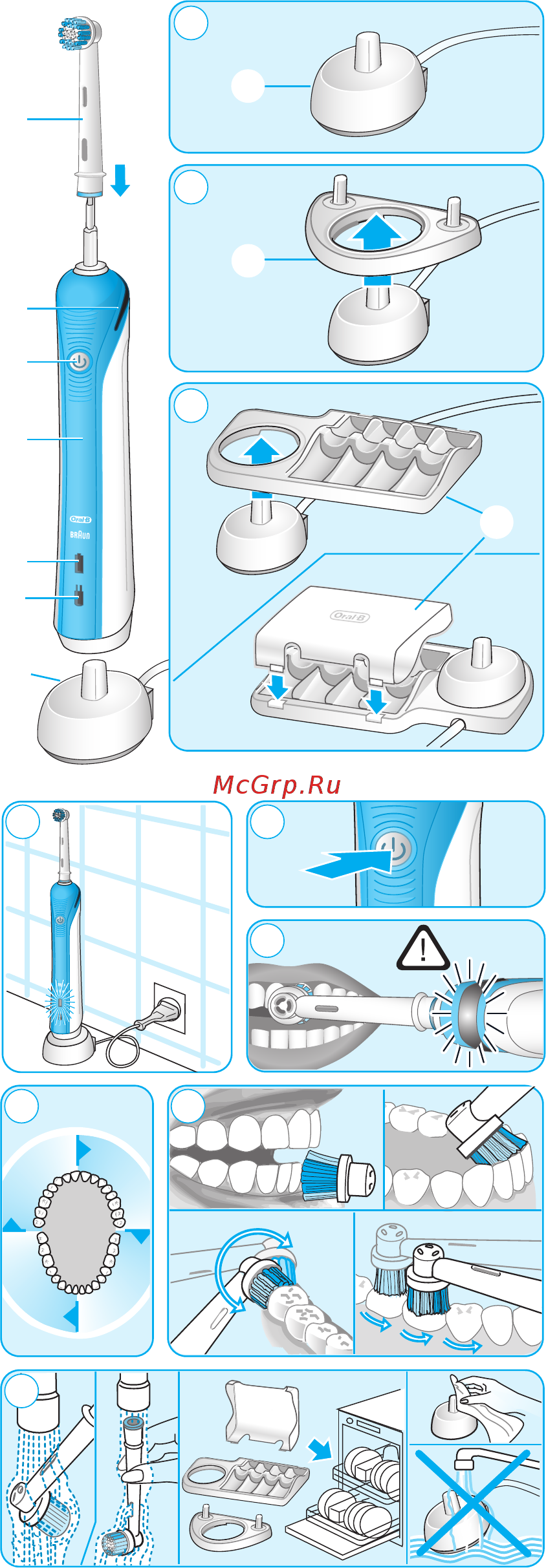 Oral-B 2500 D20.513.2МХ [2/22] Children should not play with the appliance