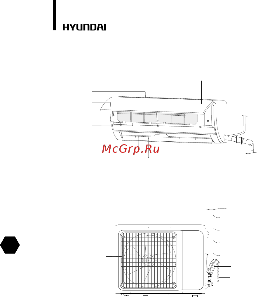 Hyundai H-AR6-07 H [16/40] Описание прибора