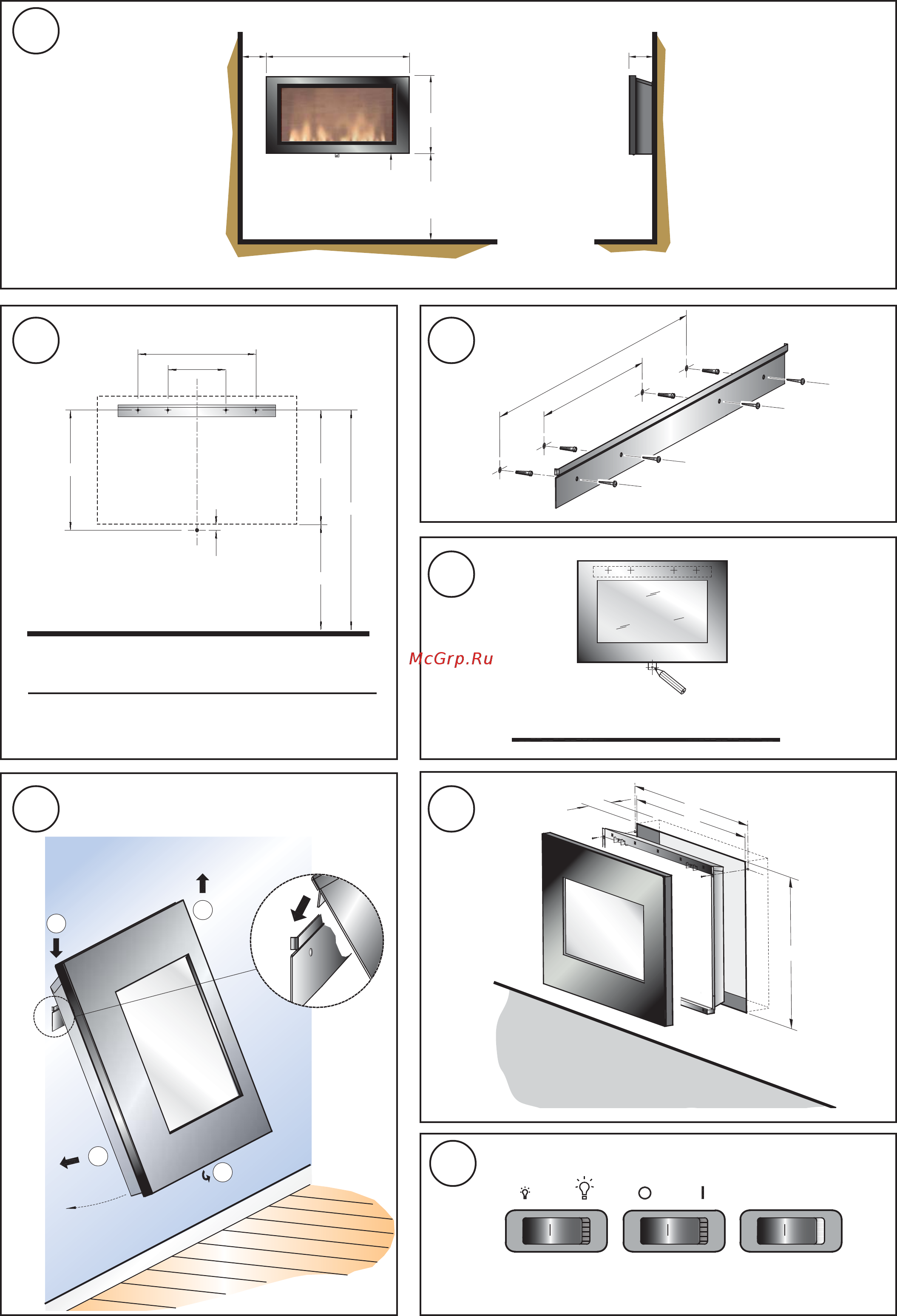 Dimplex Modern SP16 [2/6] Off on