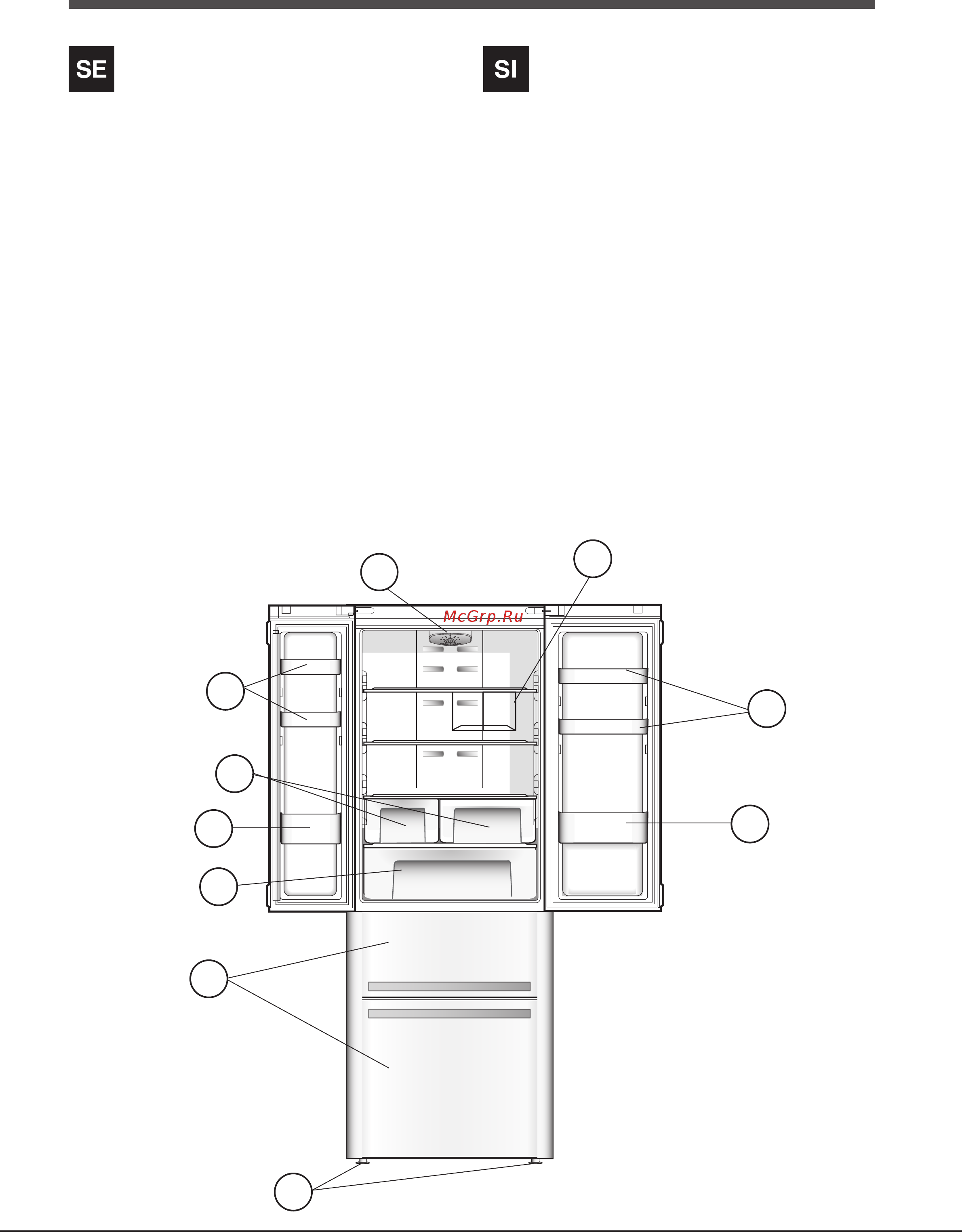 Hotpoint-Ariston E4DG AAA X O3 [21/92] Beskrivning av apparaten