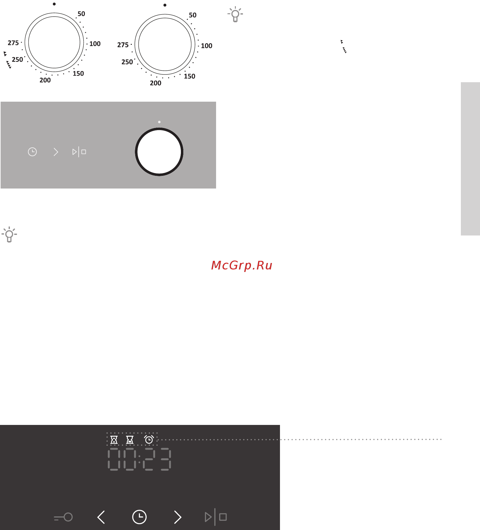 Gorenje EIT6341WD [29/72] Установка параметров работы духовки