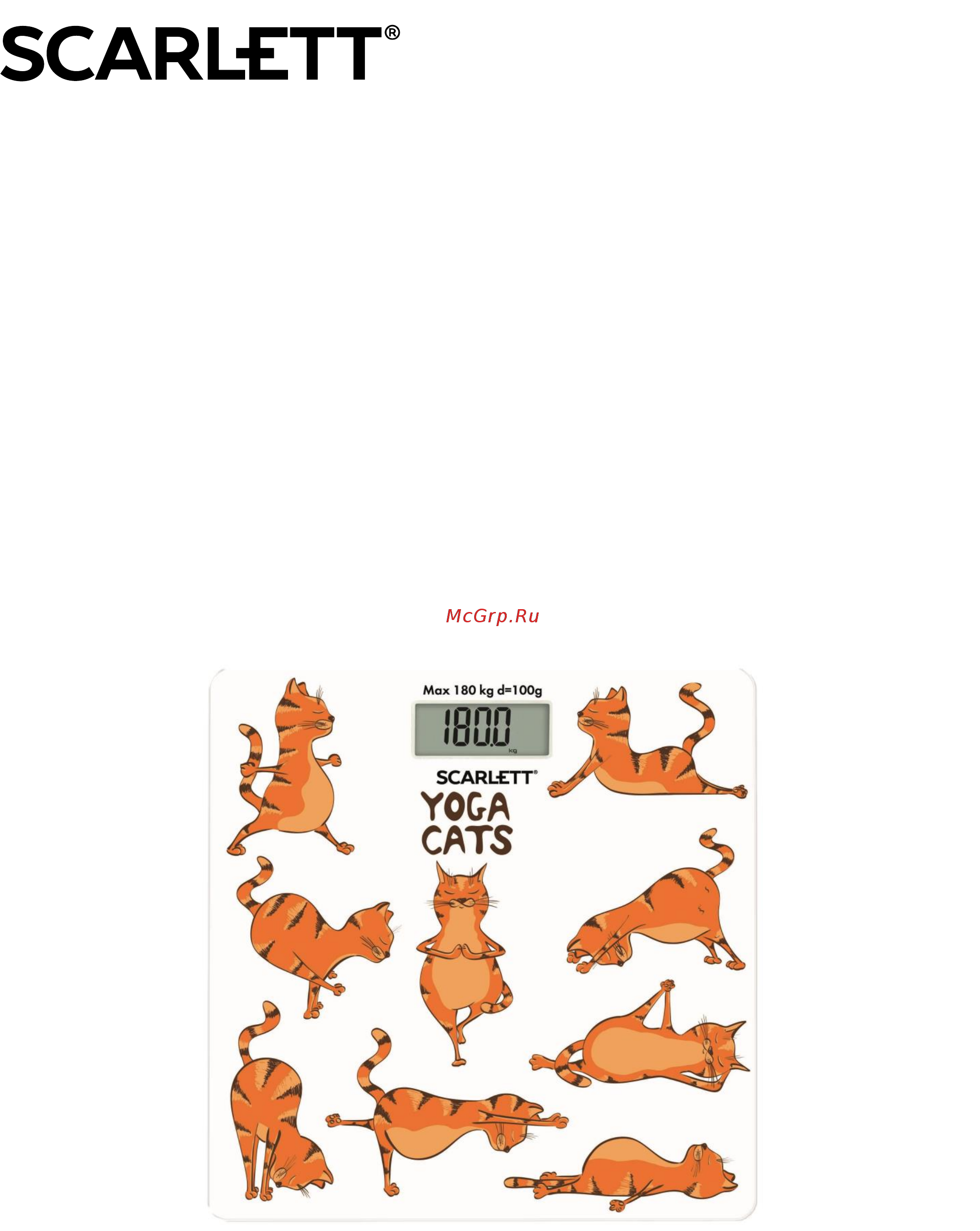 Scarlett SC - BS33E077 Инструкция по эксплуатации онлайн