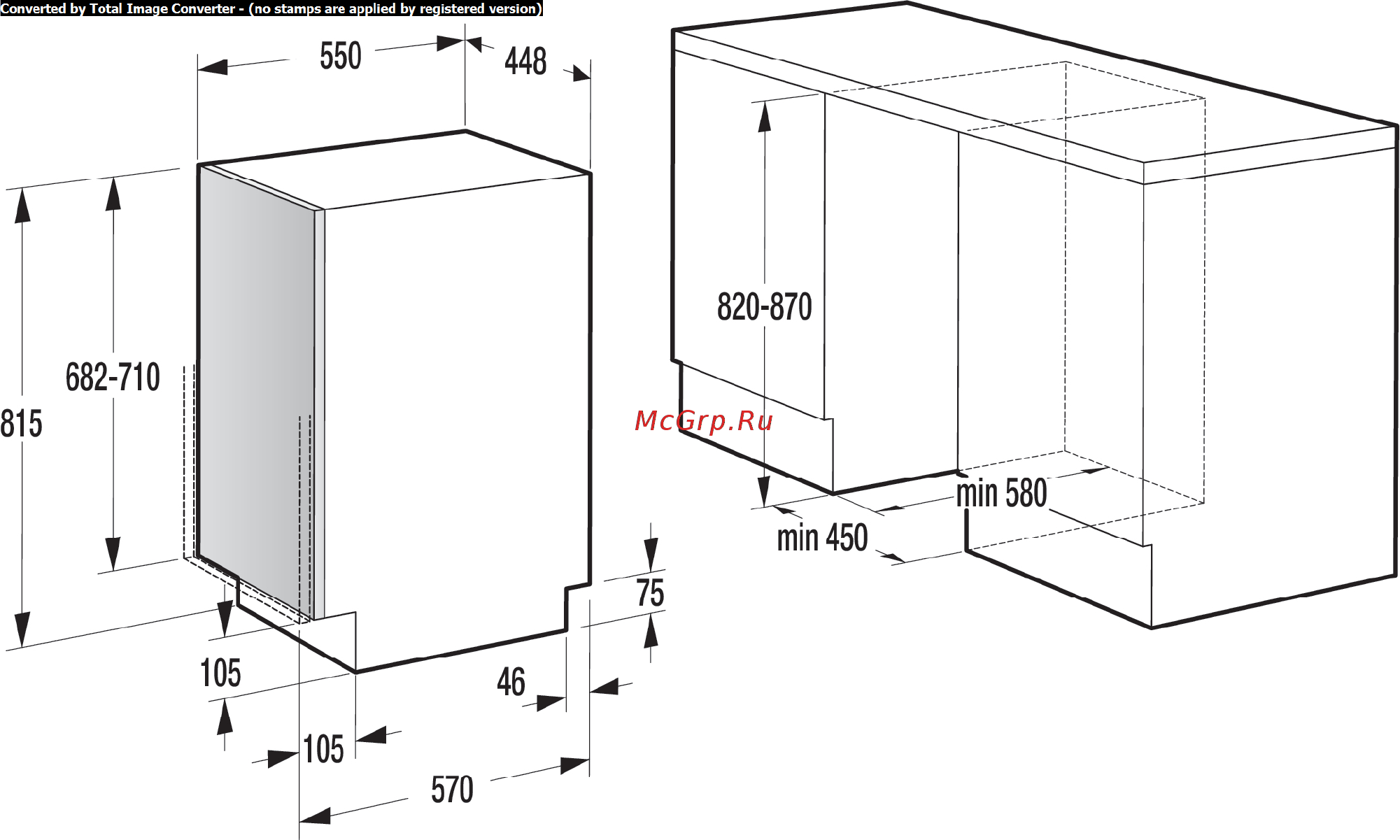Gorenje GV51211 Инструкция по установке онлайн