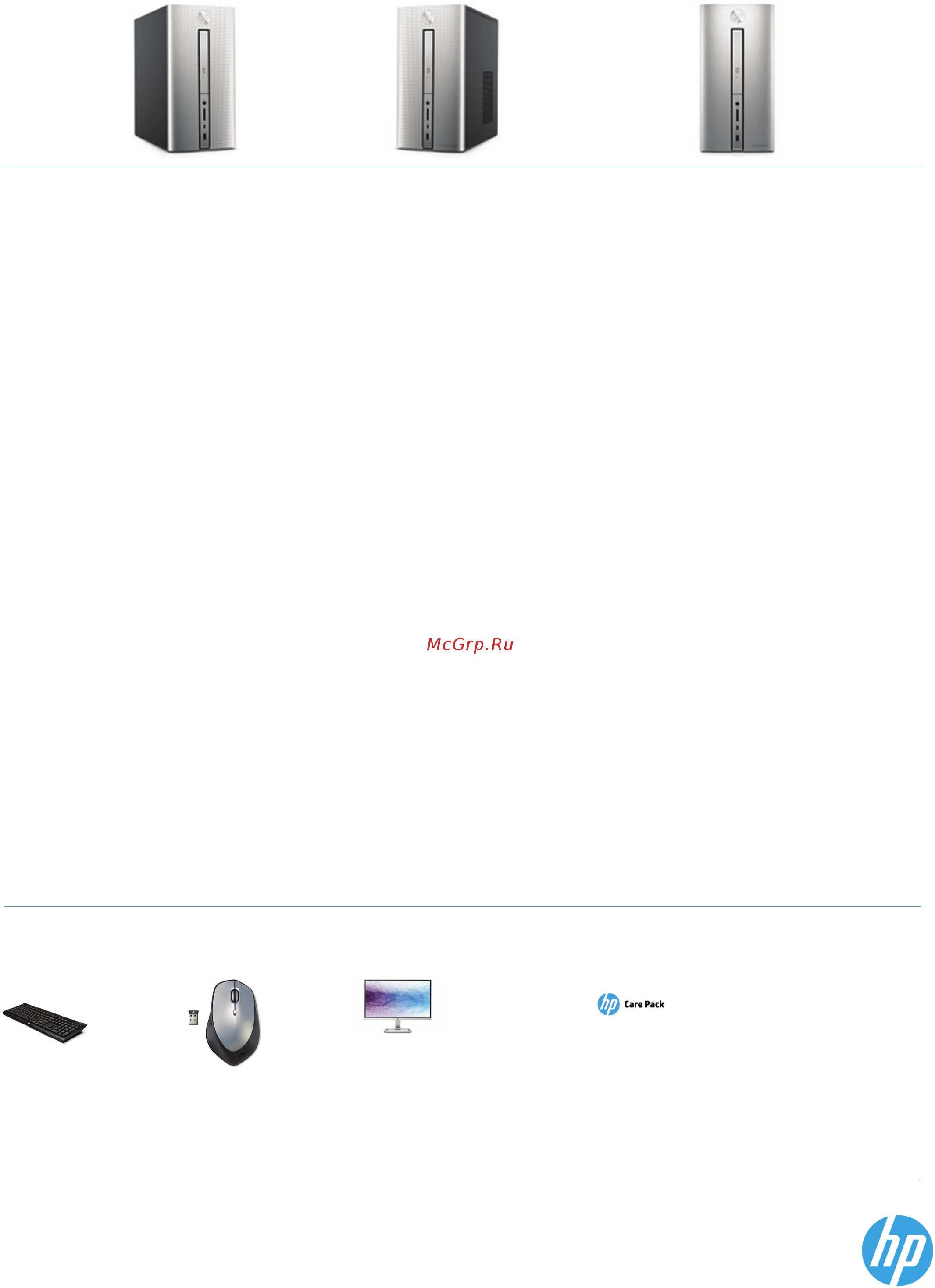 HP Pavilion 570-p005ur 1ZP81EA [2/2] Hp pavilion desktop pc 570 p005ur