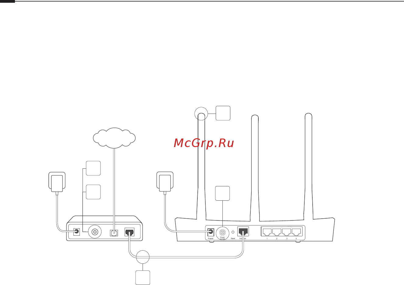 Tp-Link Archer C2300 Черный [11/66] Připojte hardware