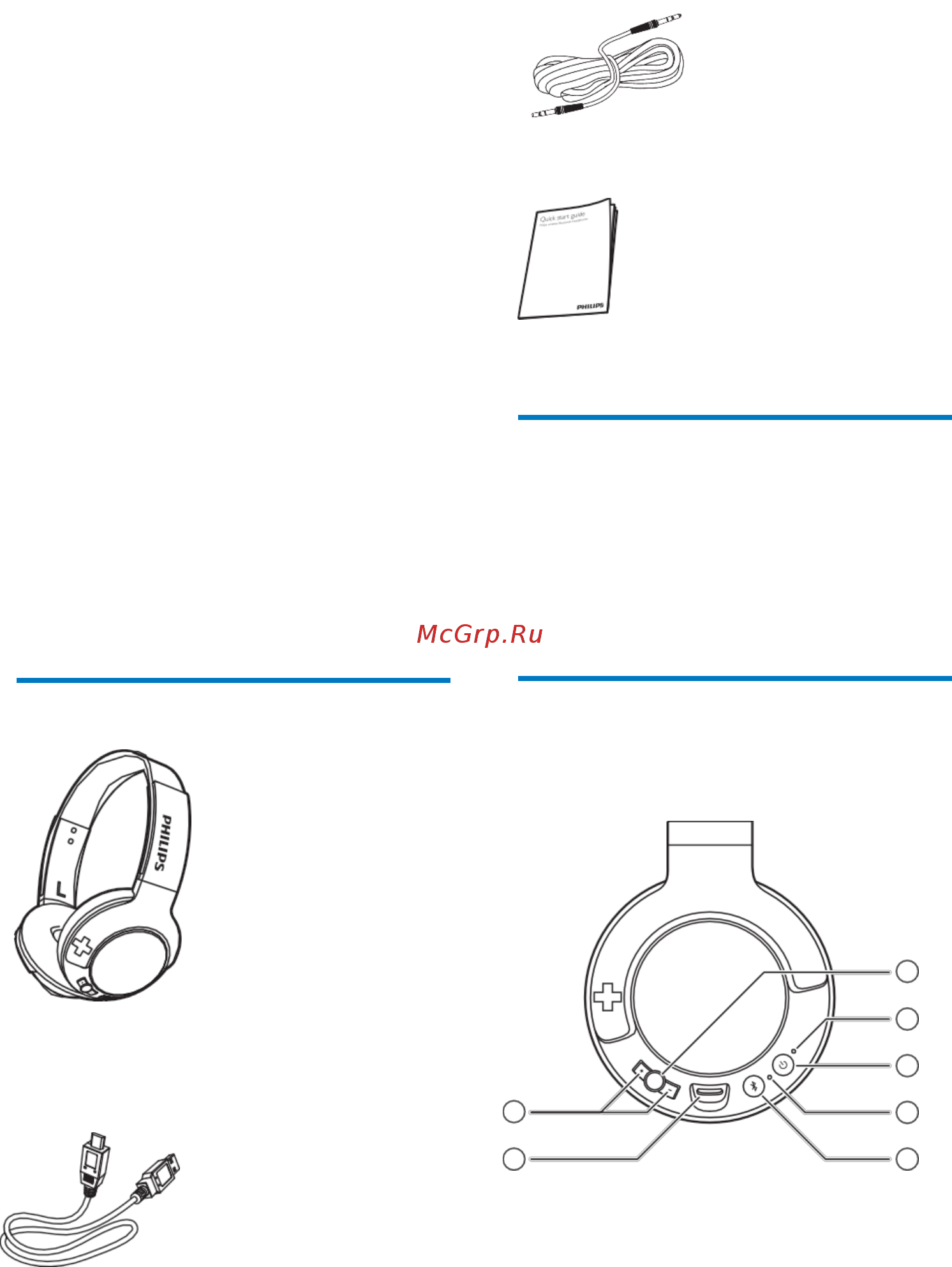 Philips Bass+ White SHB3175WT/00 [5/16] Наушники bluetooth