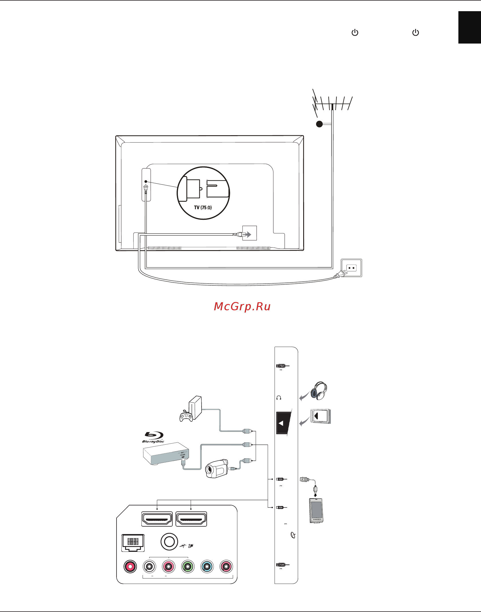 Tcl L49C2US Серебристый [5/17] Глава 1 подключения