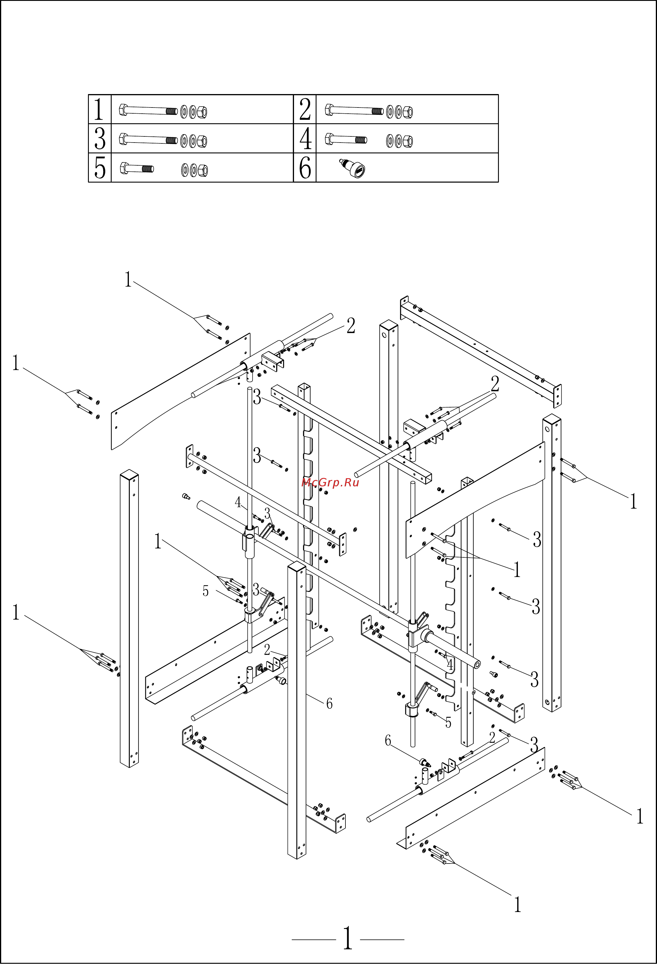 DFC Powergym PK006 Руководство пользователя онлайн [3/4] 403163