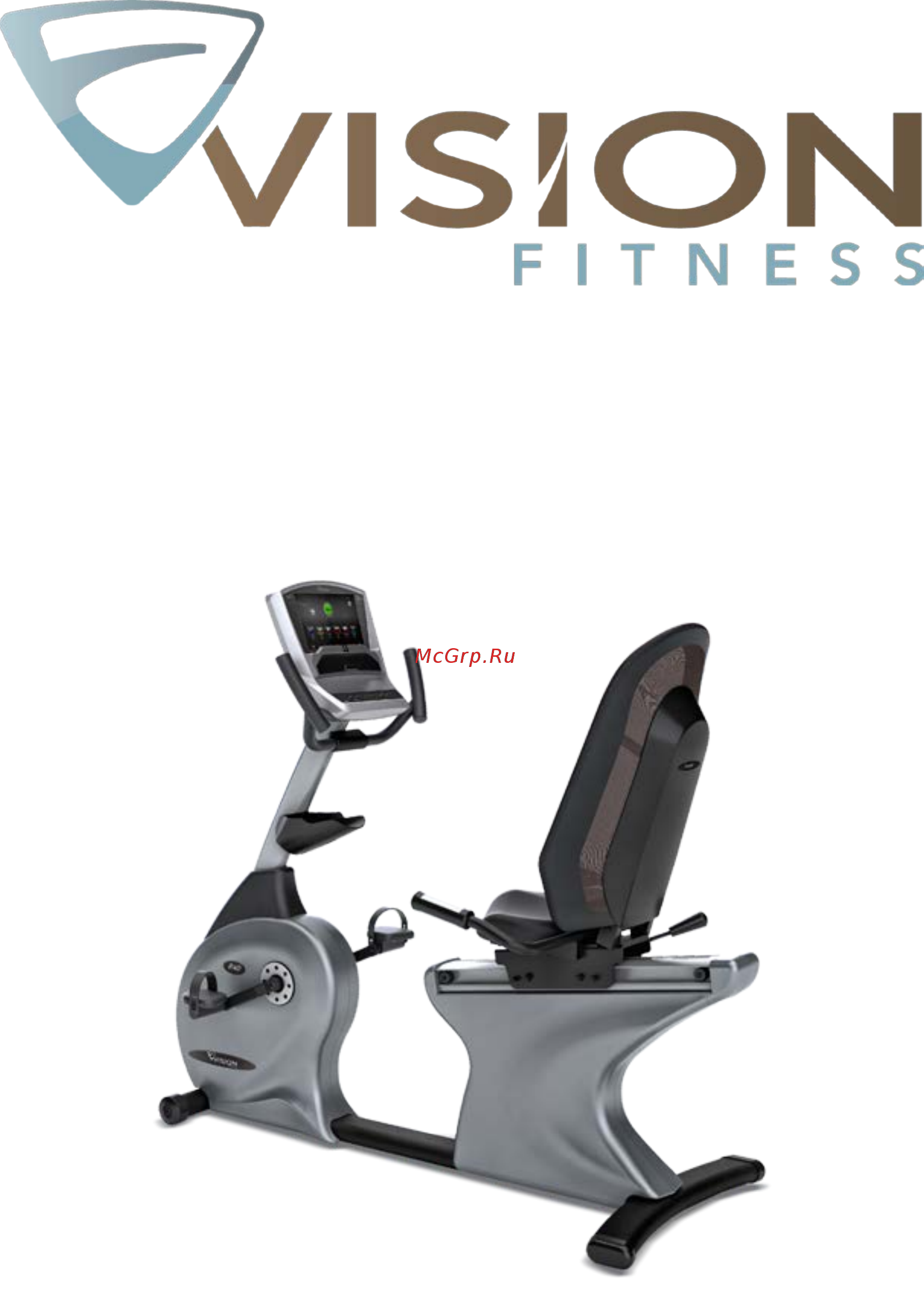 Vision Fitness R40 - Touch ZMK4000552 Инструкция по сборке онлайн
