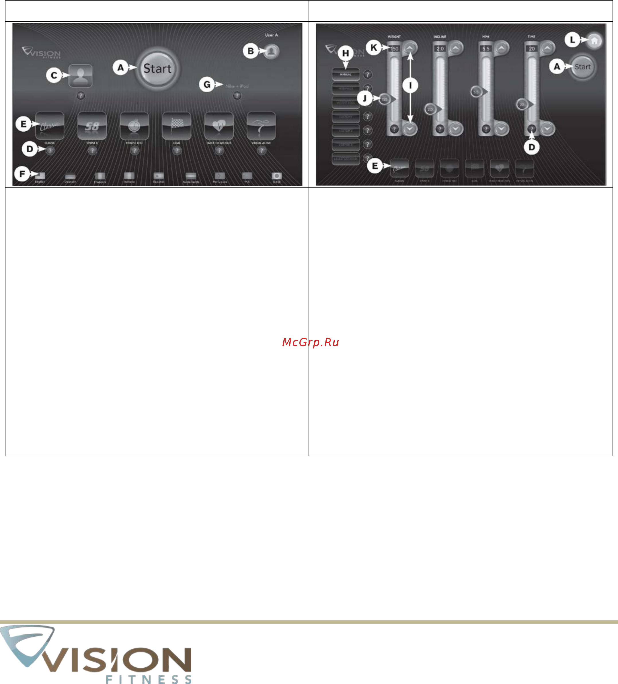 Vision Fitness R40 - Touch ZMK4000552 Инструкция по сборке онлайн [17/28] 380239